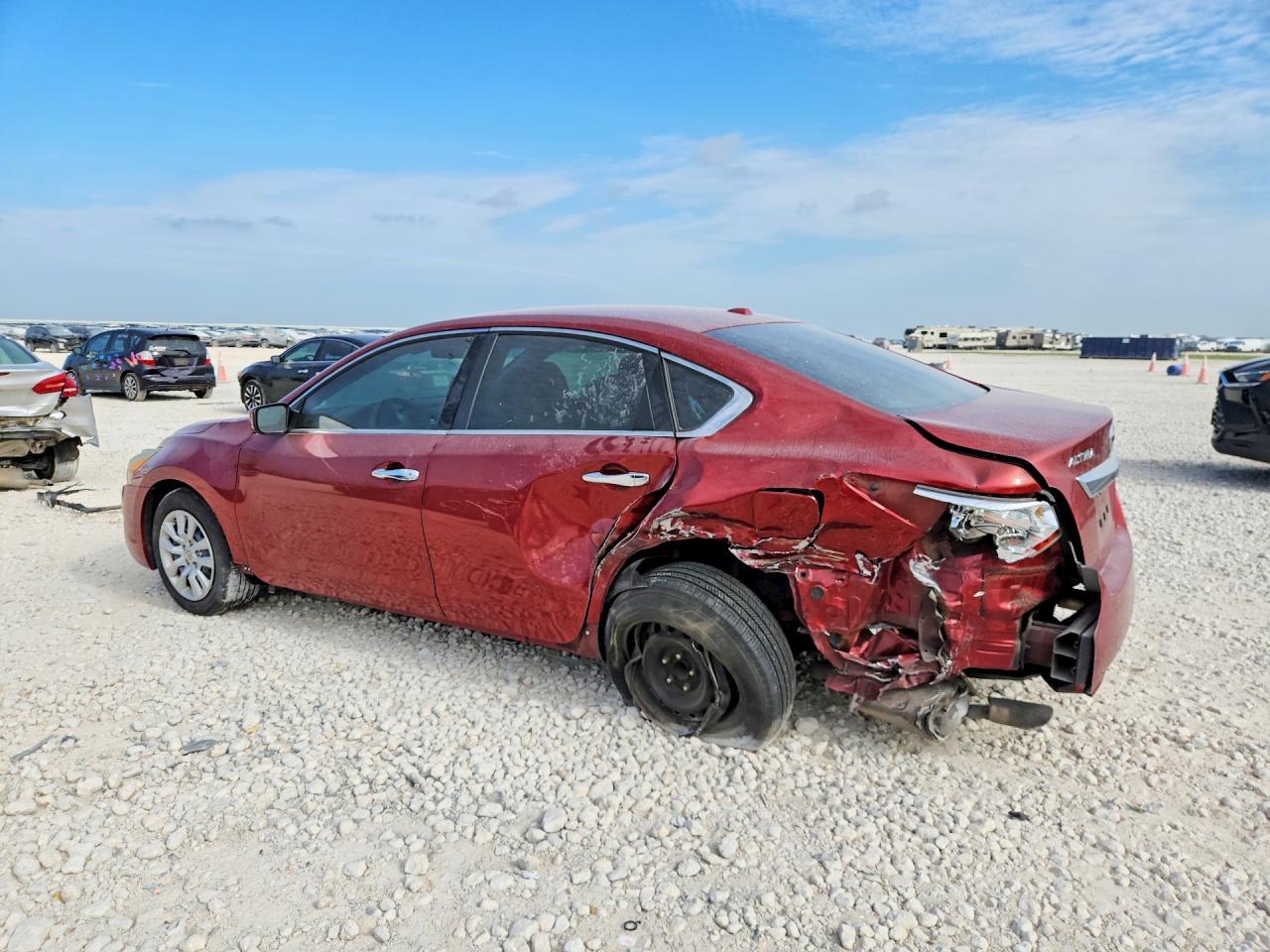 2015 Nissan Altima 2.5 S Red vin: 1N4AL3AP9FN305121
