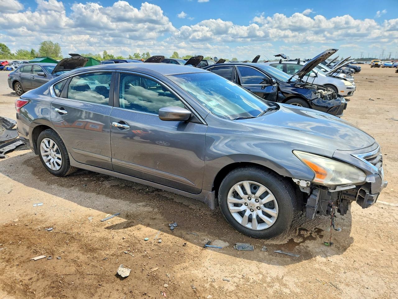2015 Nissan Altima 2.5 S Gray vin: 1N4AL3AP9FN307113