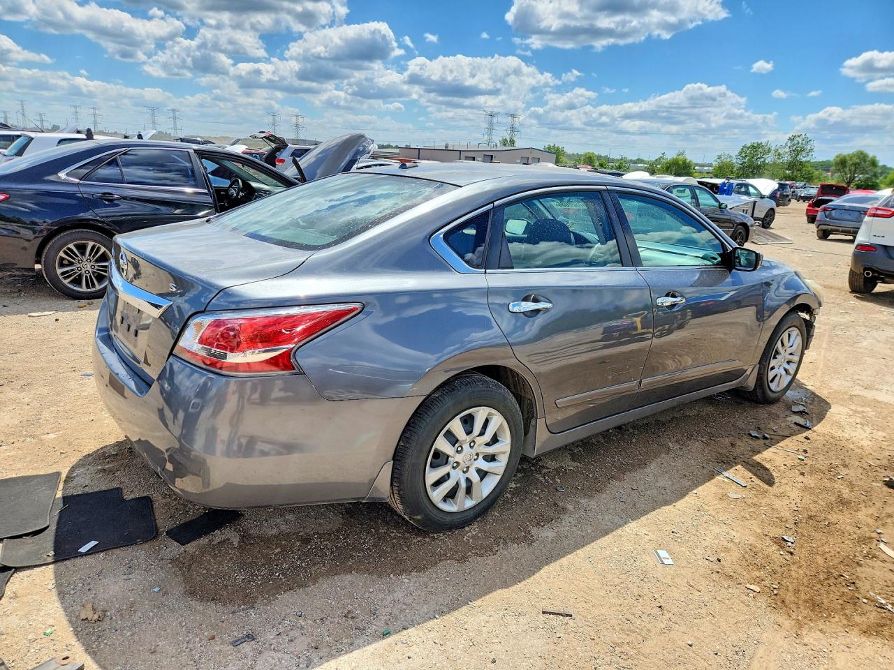 2015 Nissan Altima 2.5 S Gray vin: 1N4AL3AP9FN307113