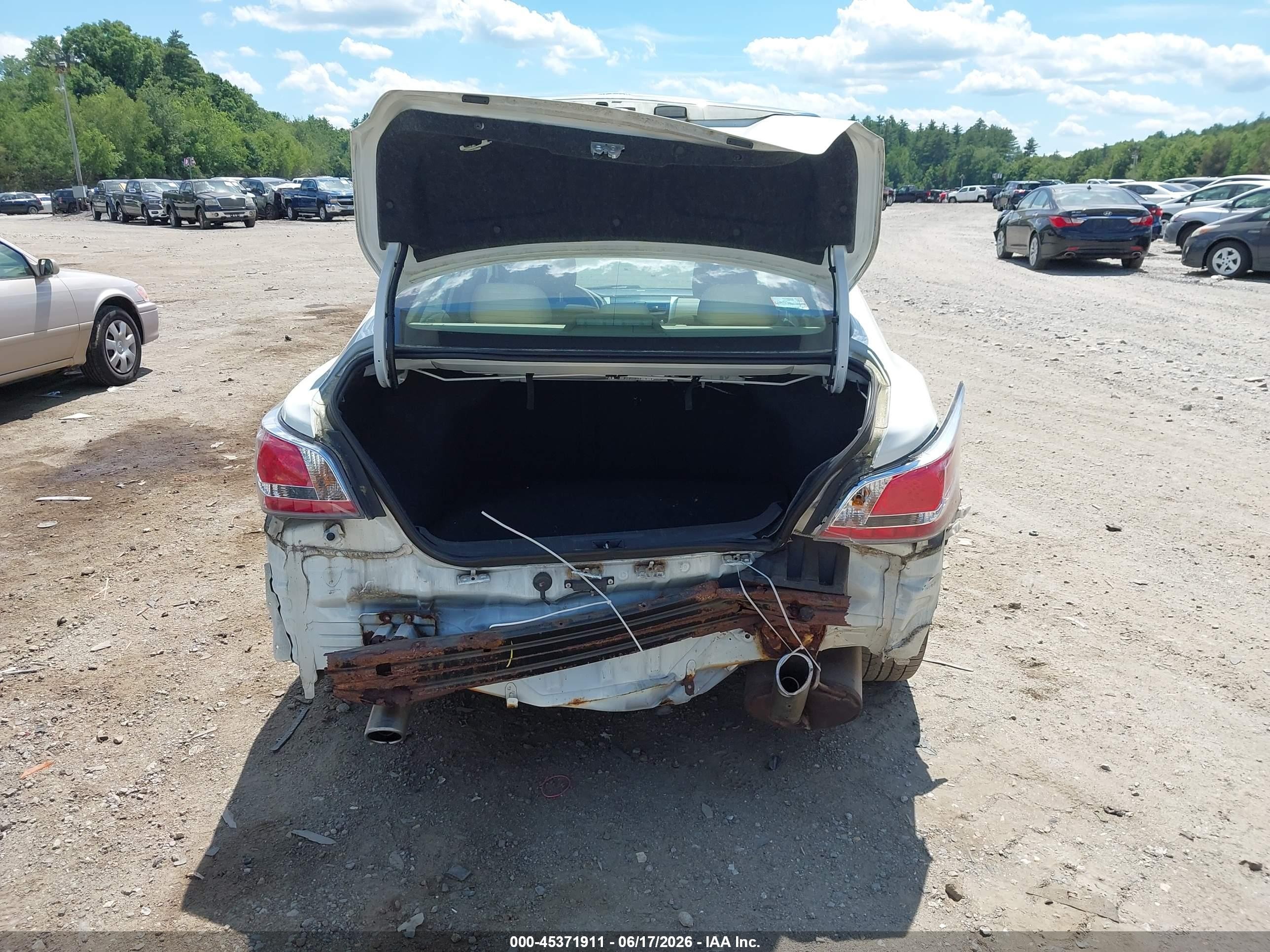 2015 Nissan Altima 2.5 Sl White vin: 1N4AL3AP9FN307242