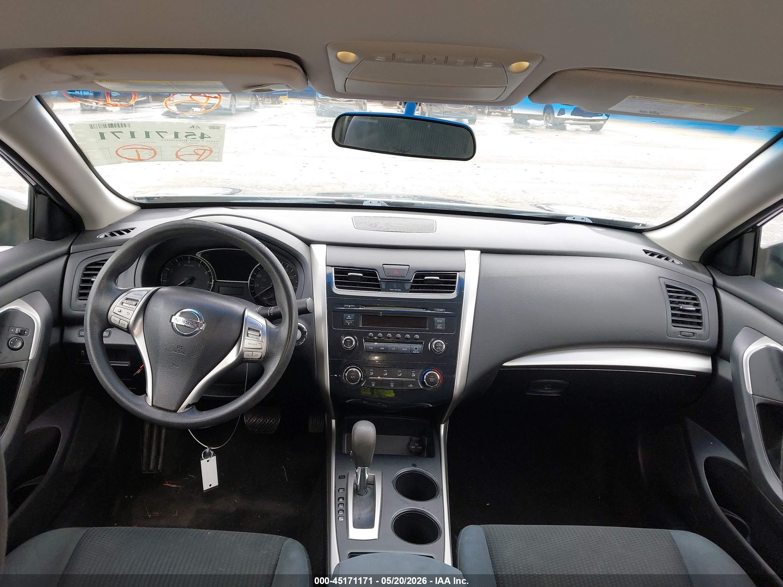 2015 Nissan Altima 2.5 S Black vin: 1N4AL3AP9FN308830