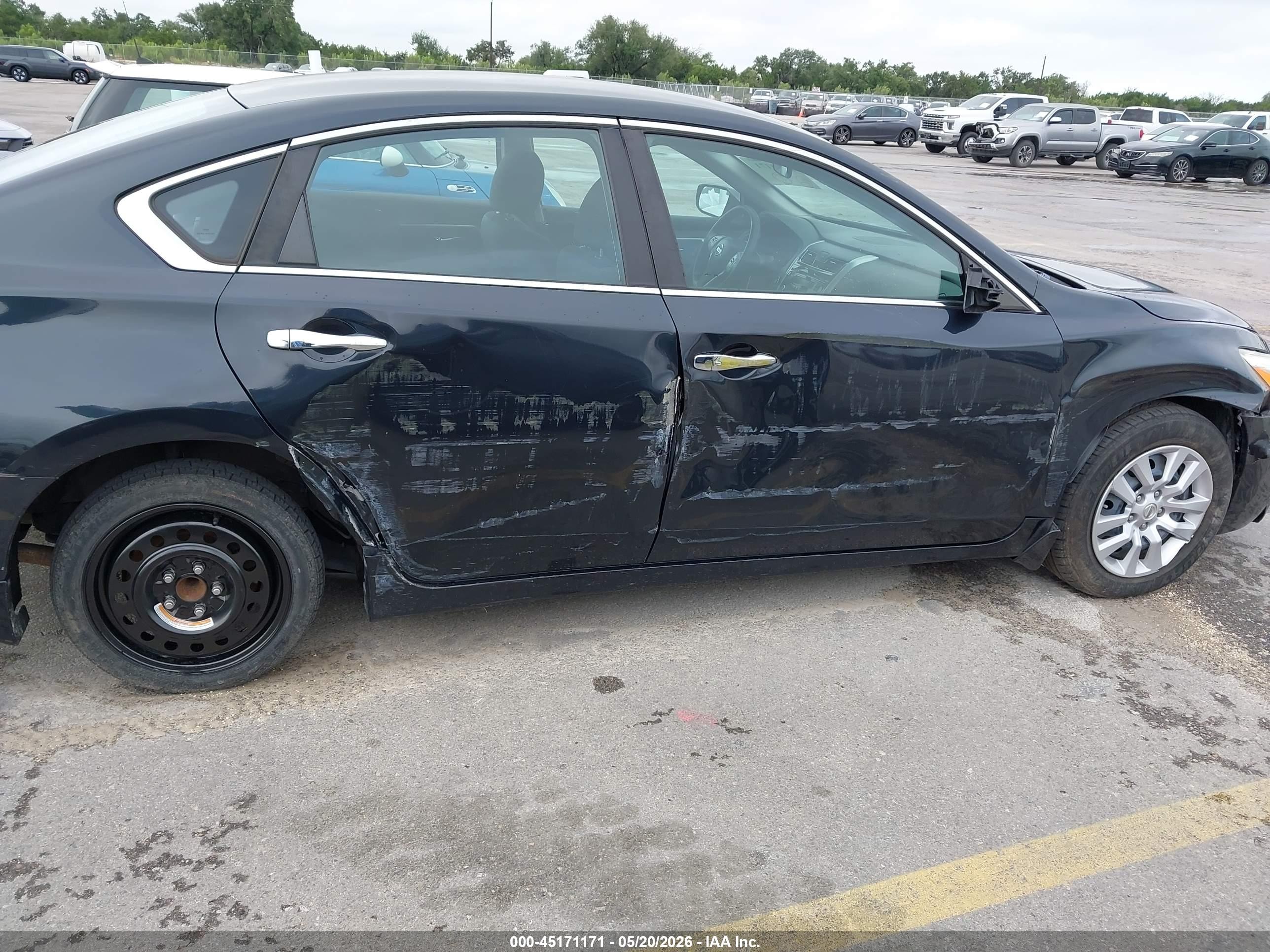 2015 Nissan Altima 2.5 S Black vin: 1N4AL3AP9FN308830