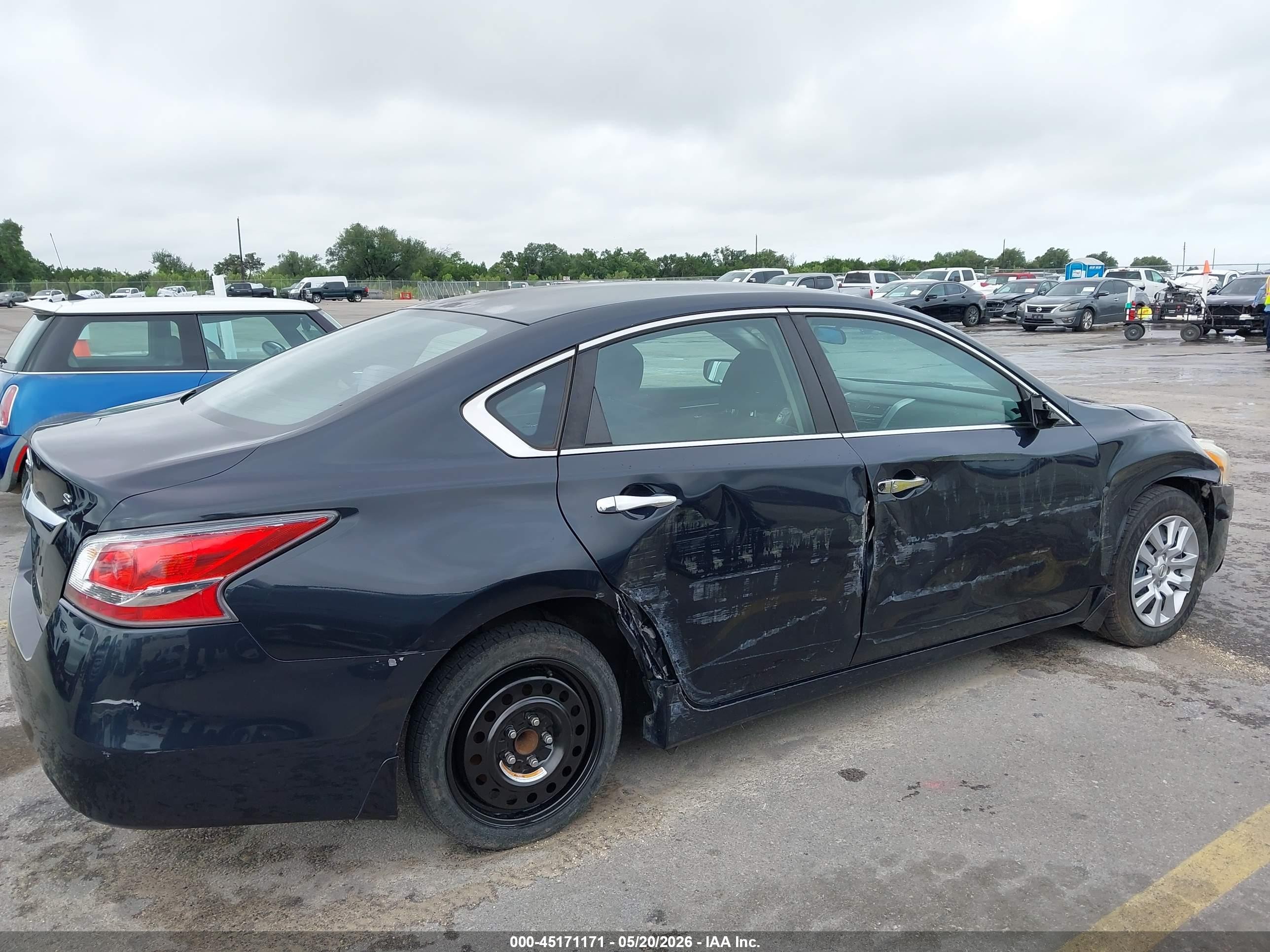 2015 Nissan Altima 2.5 S Black vin: 1N4AL3AP9FN308830