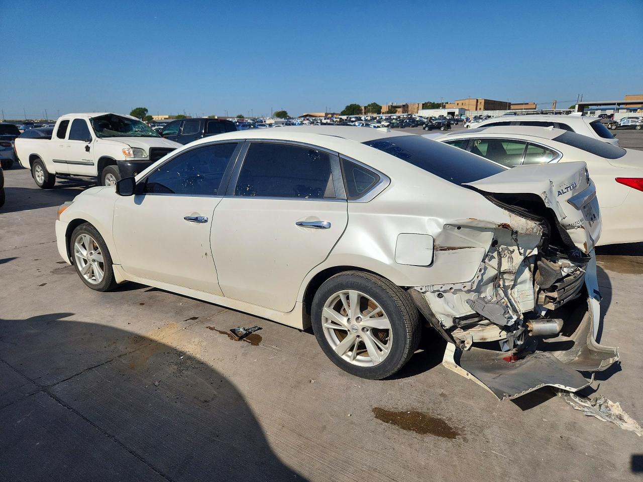 2015 Nissan Altima 2.5 Sl White vin: 1N4AL3AP9FN310125