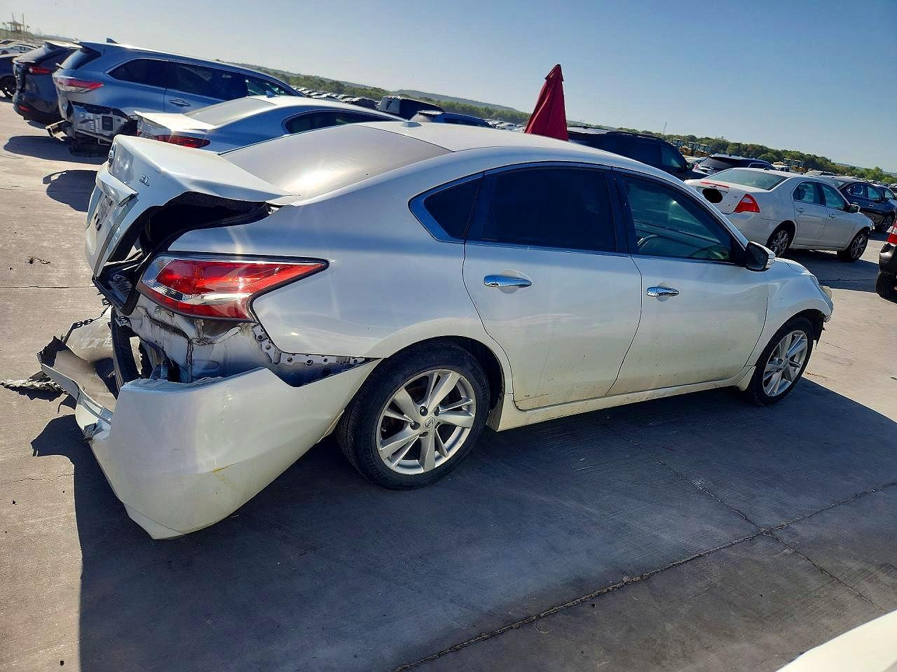 2015 Nissan Altima 2.5 Sl White vin: 1N4AL3AP9FN310125