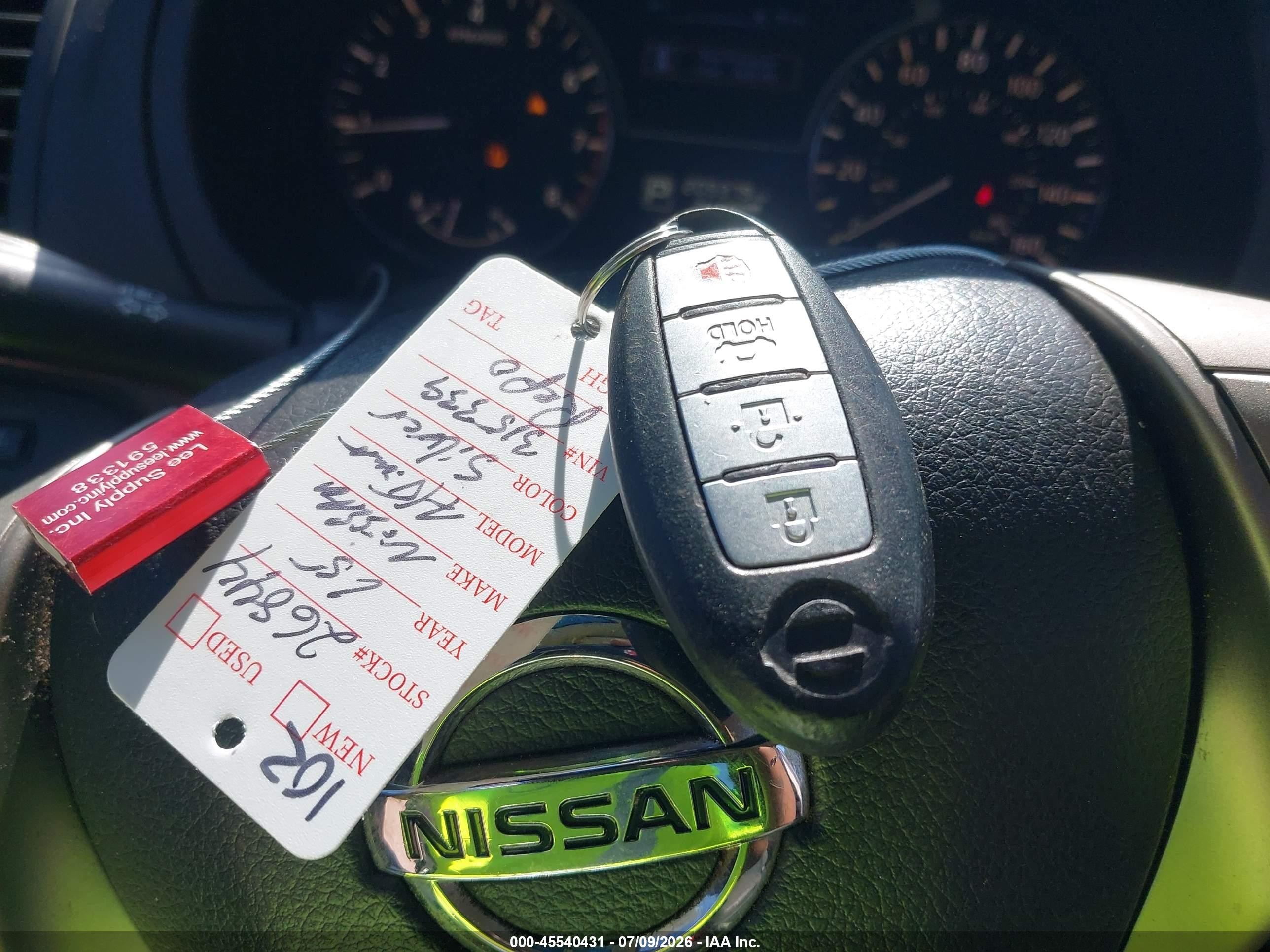 2015 Nissan Altima 2.5 S Blue vin: 1N4AL3AP9FN315339
