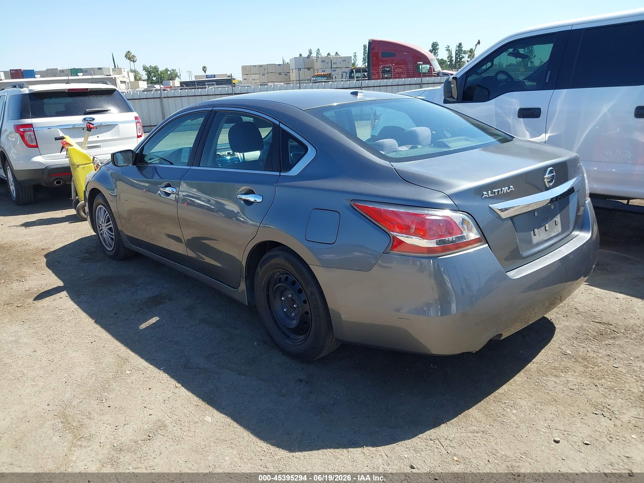 2015 Nissan Altima 2.5/2.5 S/2.5 Sl/2.5 Sv Gray vin: 1N4AL3AP9FN326714