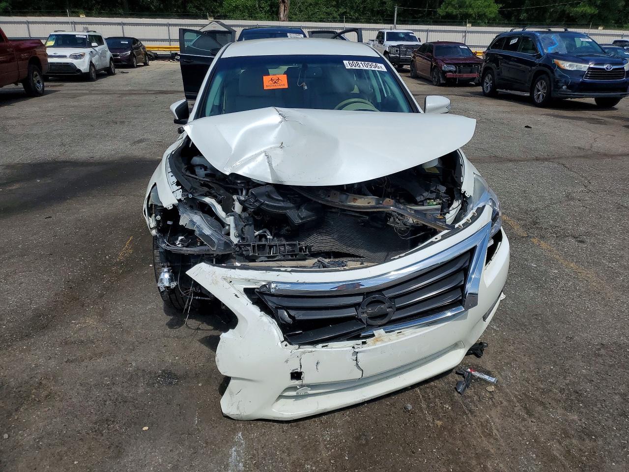 2015 Nissan Altima 2.5 Sl White vin: 1N4AL3AP9FN336272
