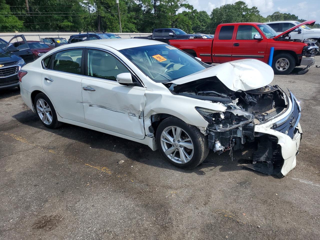 2015 Nissan Altima 2.5 Sl White vin: 1N4AL3AP9FN336272