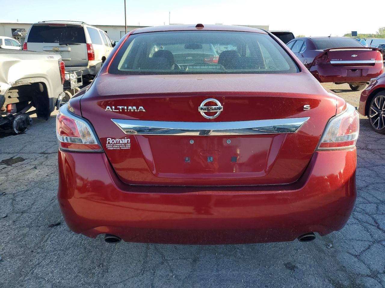 2015 Nissan Altima 2.5 S Red vin: 1N4AL3AP9FN345974
