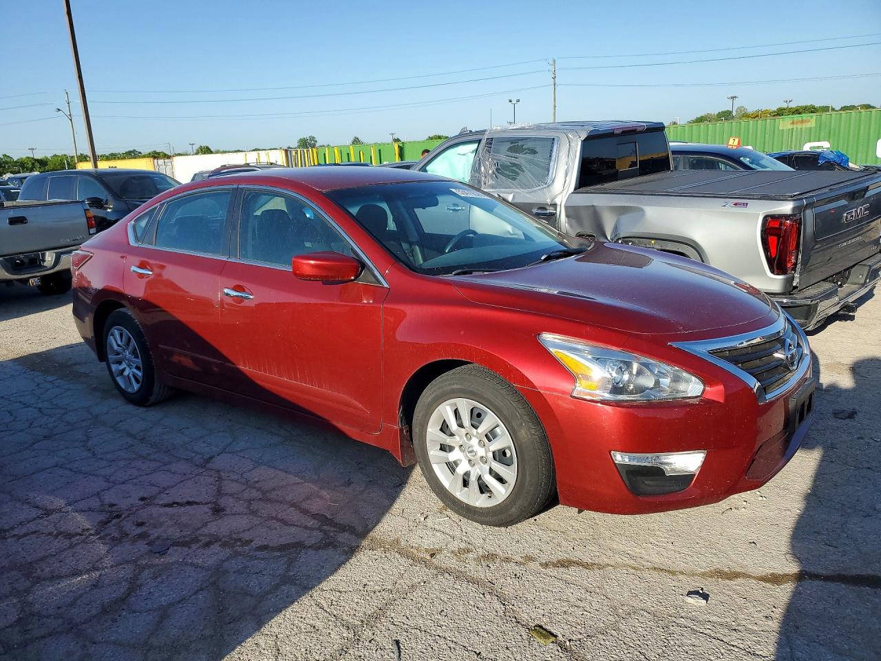 2015 Nissan Altima 2.5 S Red vin: 1N4AL3AP9FN345974