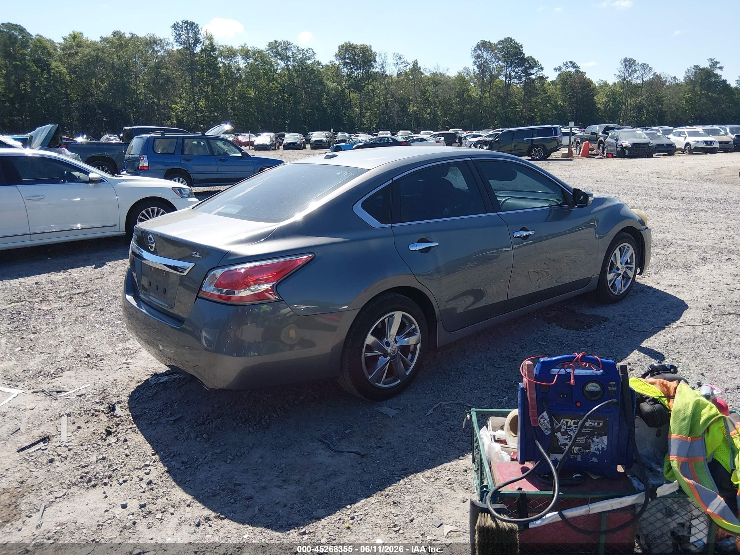 2015 Nissan Altima 2.5/2.5 S/2.5 Sl/2.5 Sv Gray vin: 1N4AL3AP9FN349135