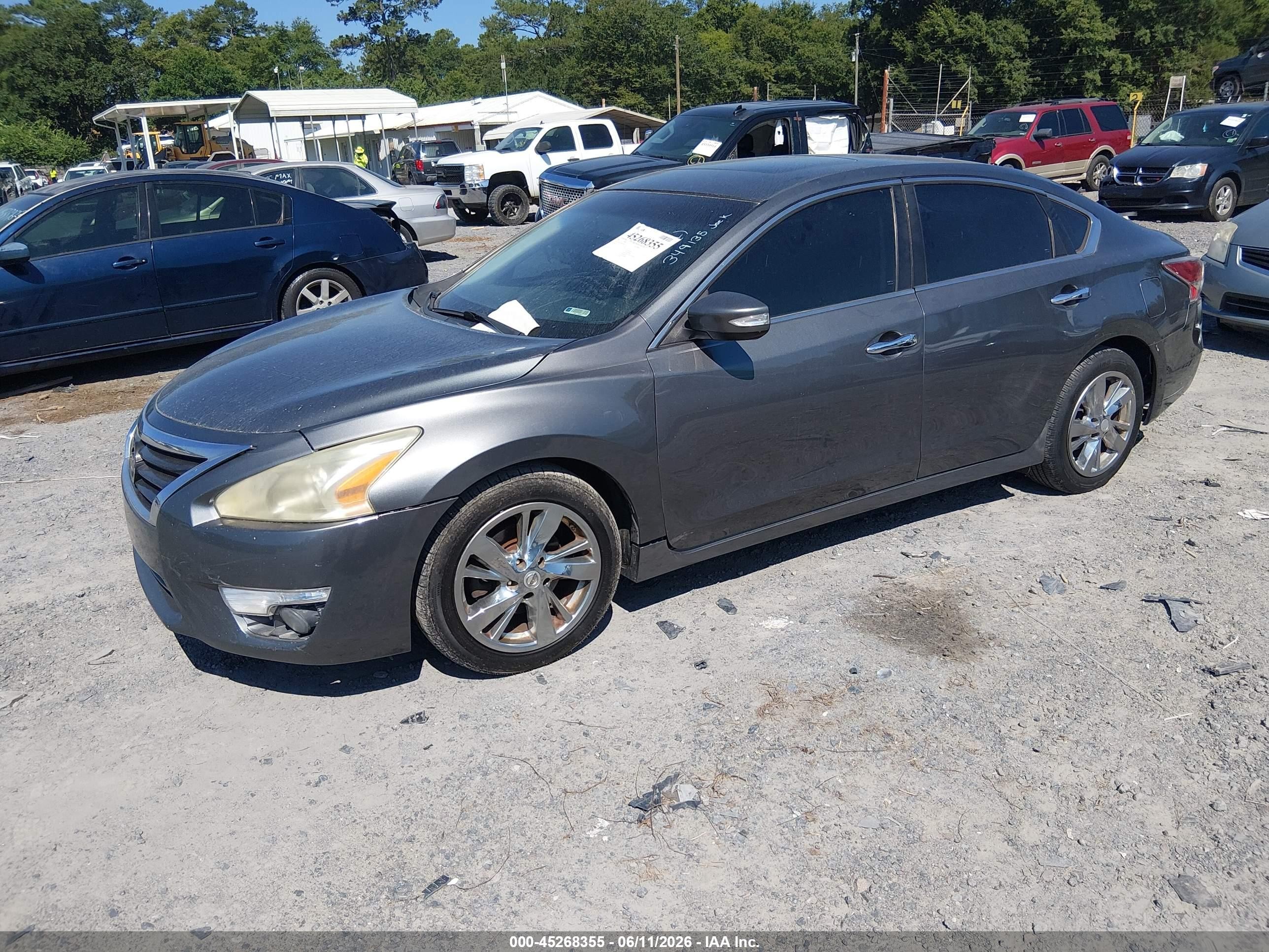 2015 Nissan Altima 2.5/2.5 S/2.5 Sl/2.5 Sv Gray vin: 1N4AL3AP9FN349135