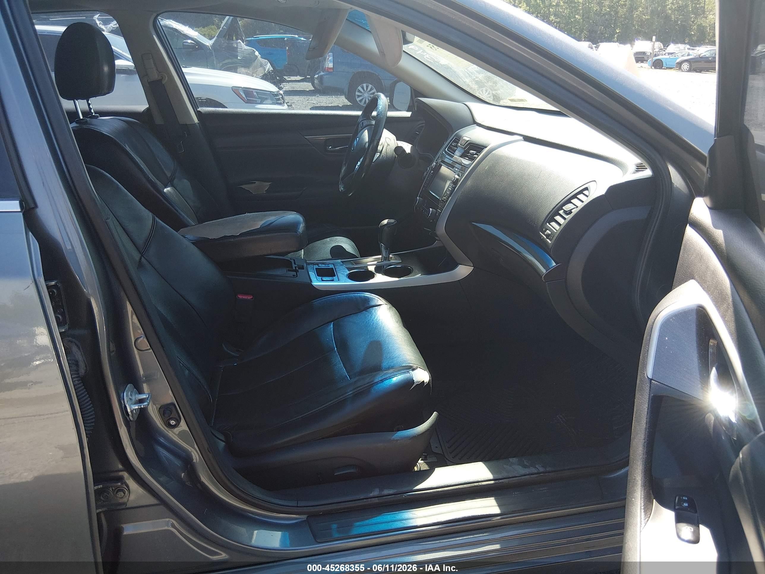2015 Nissan Altima 2.5/2.5 S/2.5 Sl/2.5 Sv Gray vin: 1N4AL3AP9FN349135