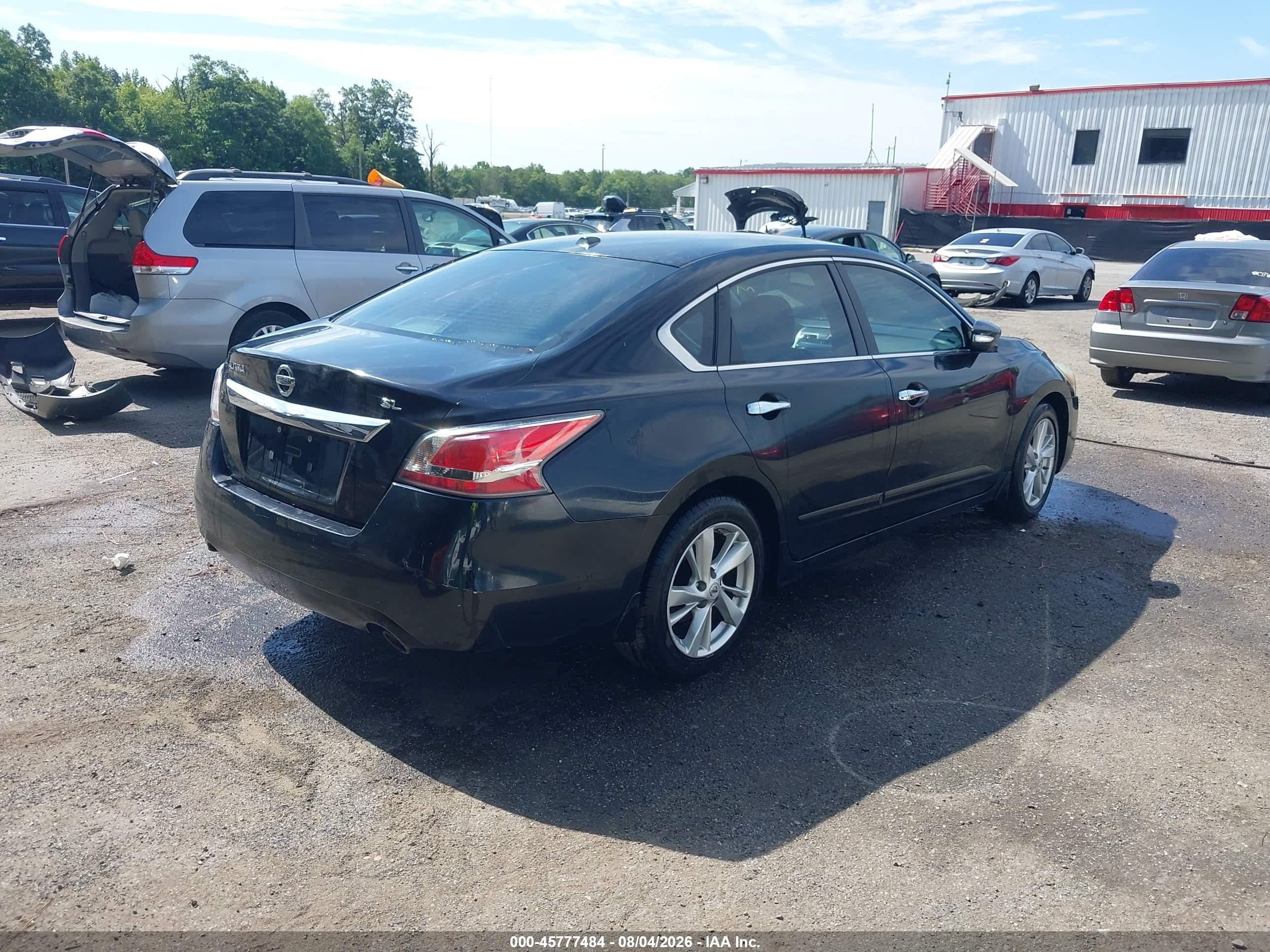 2015 Nissan Altima 2.5 Sl Black vin: 1N4AL3AP9FN349328
