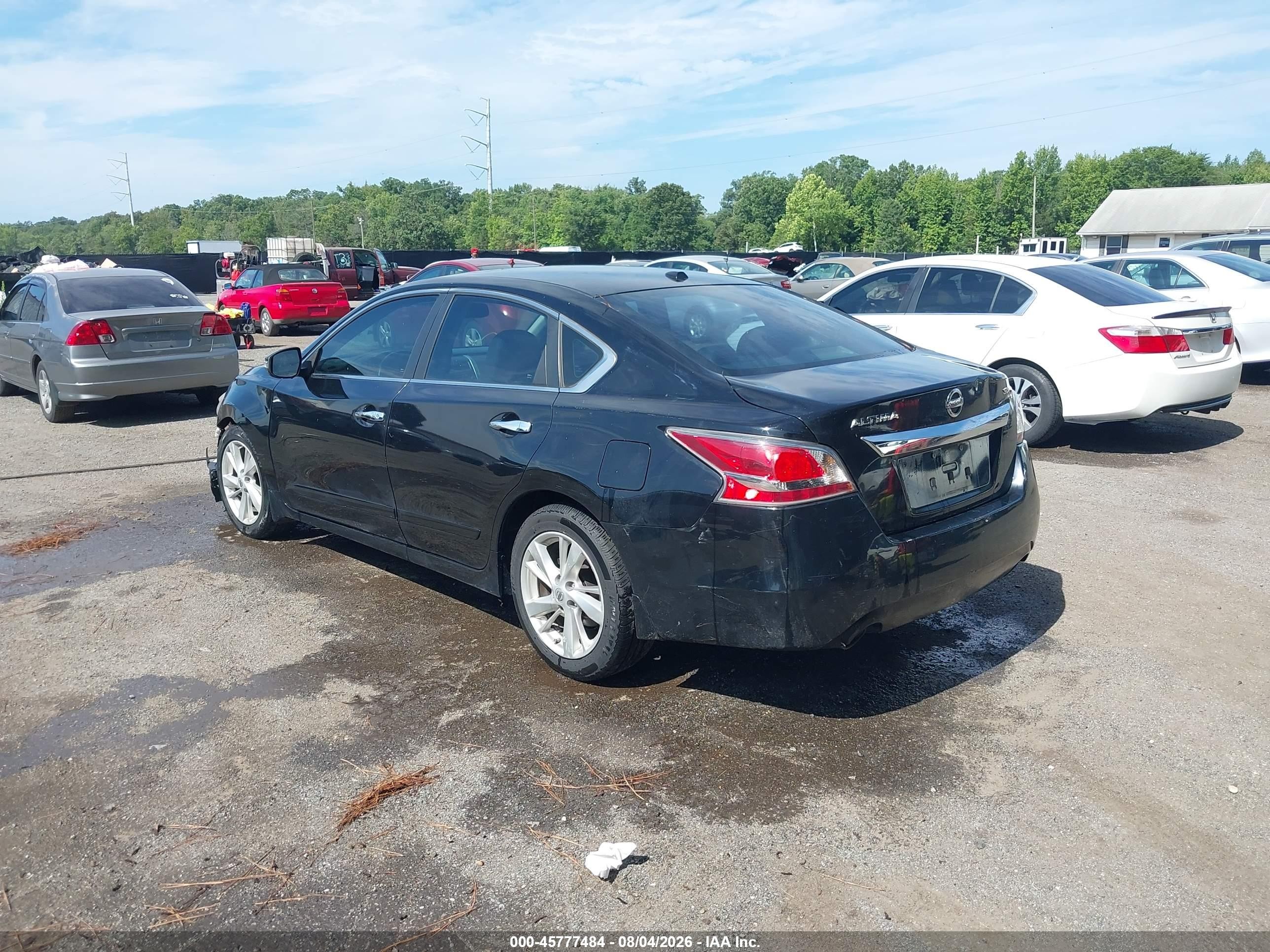 2015 Nissan Altima 2.5 Sl Black vin: 1N4AL3AP9FN349328
