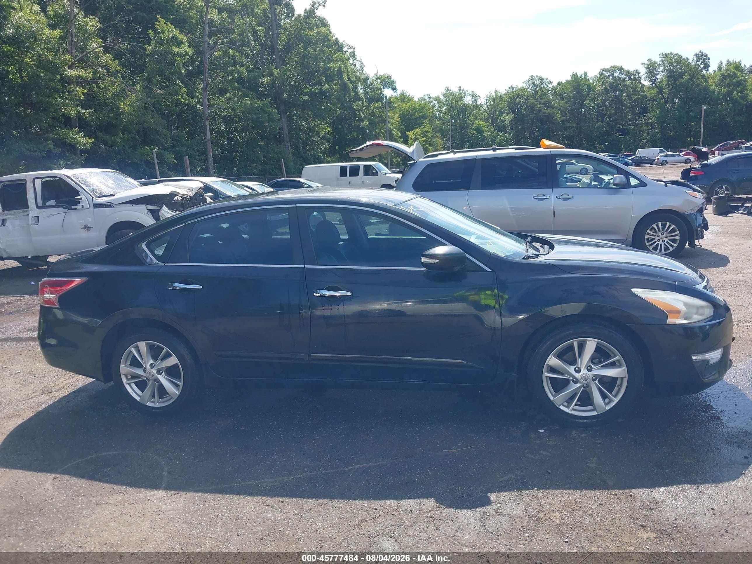2015 Nissan Altima 2.5 Sl Black vin: 1N4AL3AP9FN349328