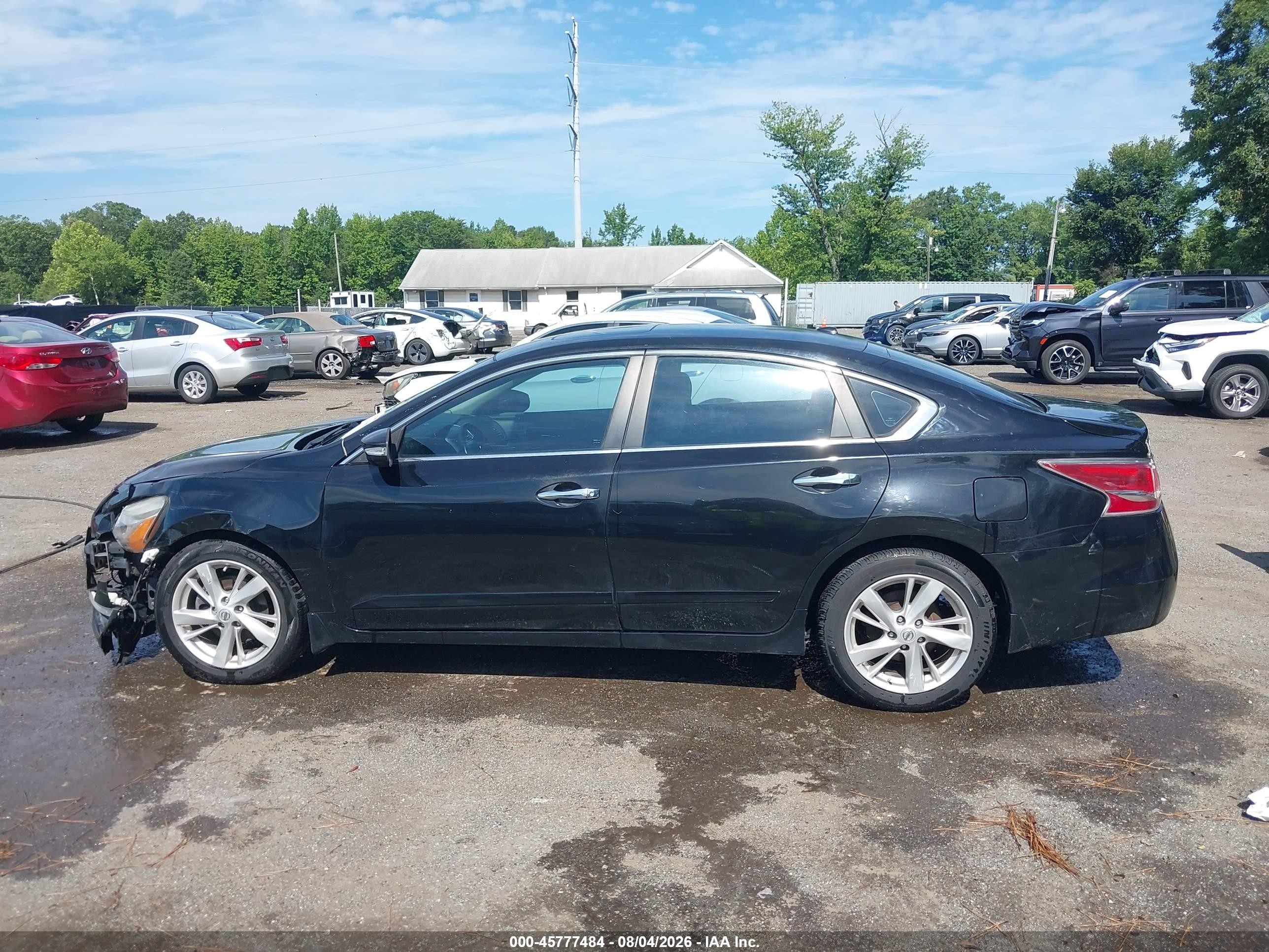 2015 Nissan Altima 2.5 Sl Black vin: 1N4AL3AP9FN349328