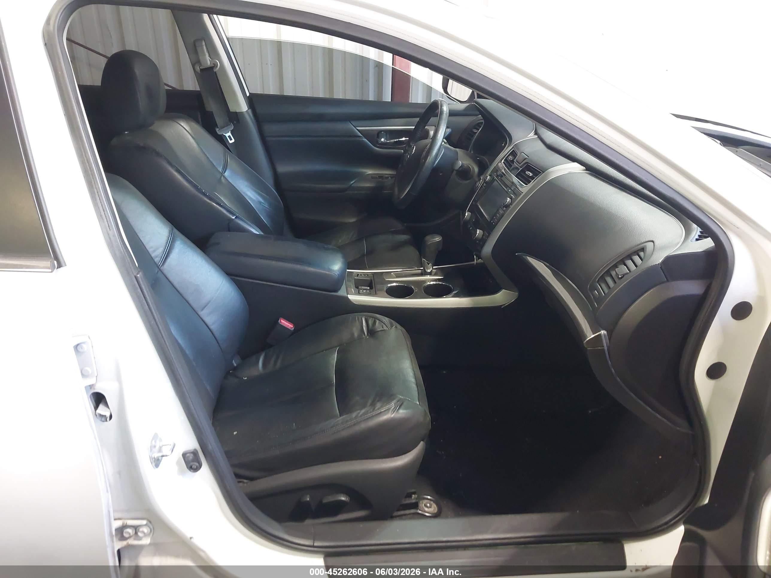 2015 Nissan Altima 2.5 Sl White vin: 1N4AL3AP9FN353279