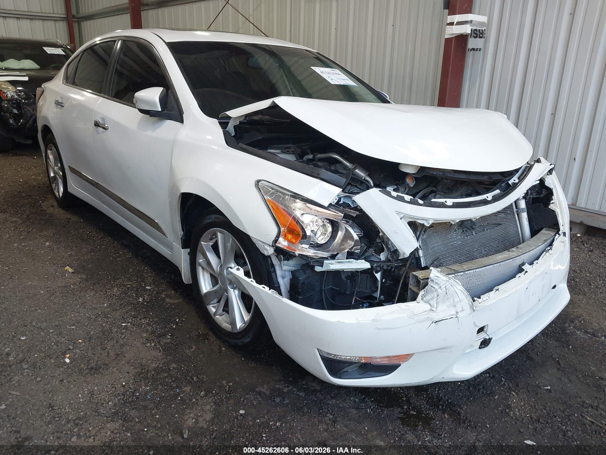 2015 Nissan Altima 2.5 Sl White vin: 1N4AL3AP9FN353279