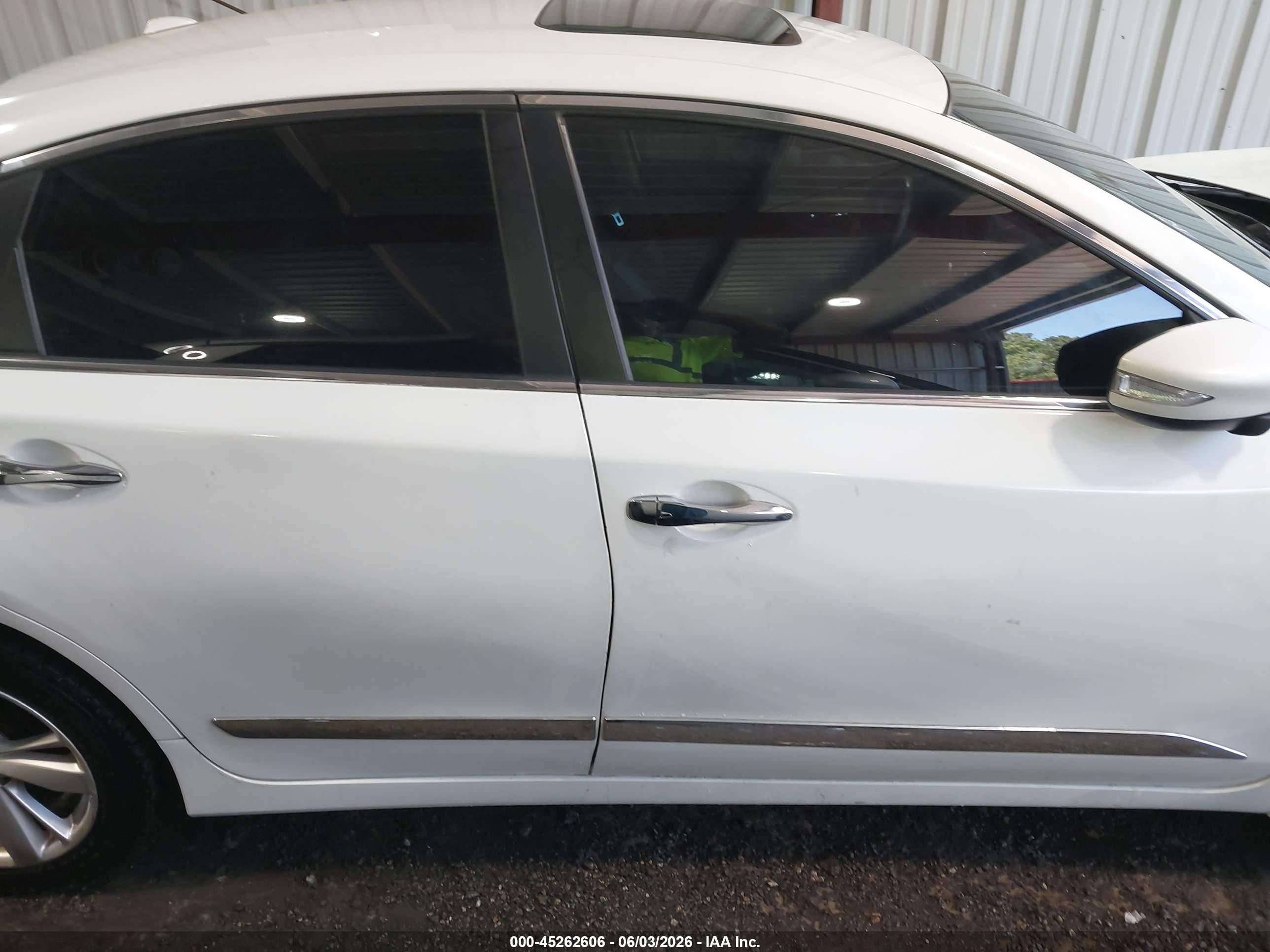 2015 Nissan Altima 2.5 Sl White vin: 1N4AL3AP9FN353279