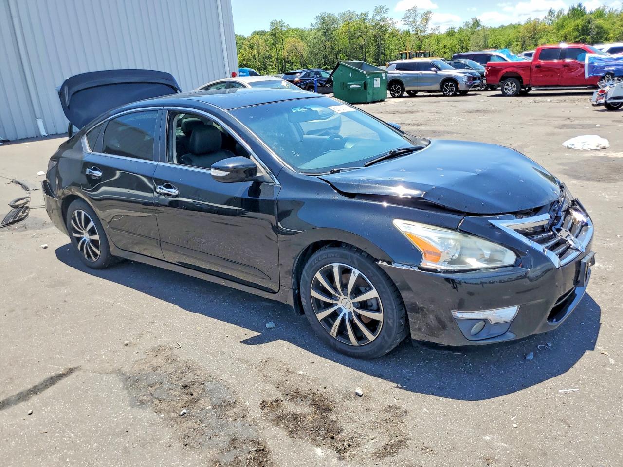 2015 Nissan Altima 2.5 Sl Black vin: 1N4AL3AP9FN353900