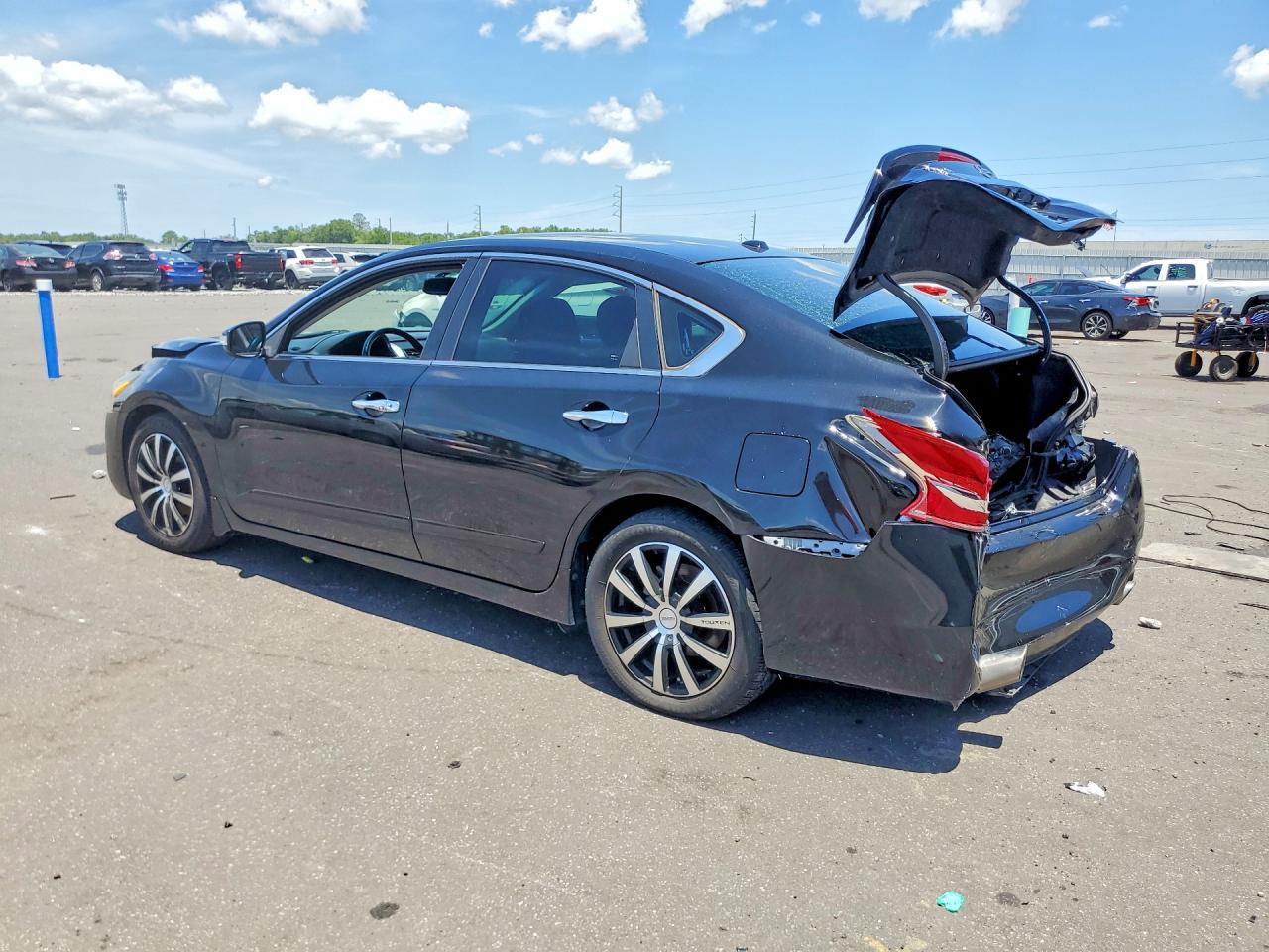 2015 Nissan Altima 2.5 Sl Black vin: 1N4AL3AP9FN353900