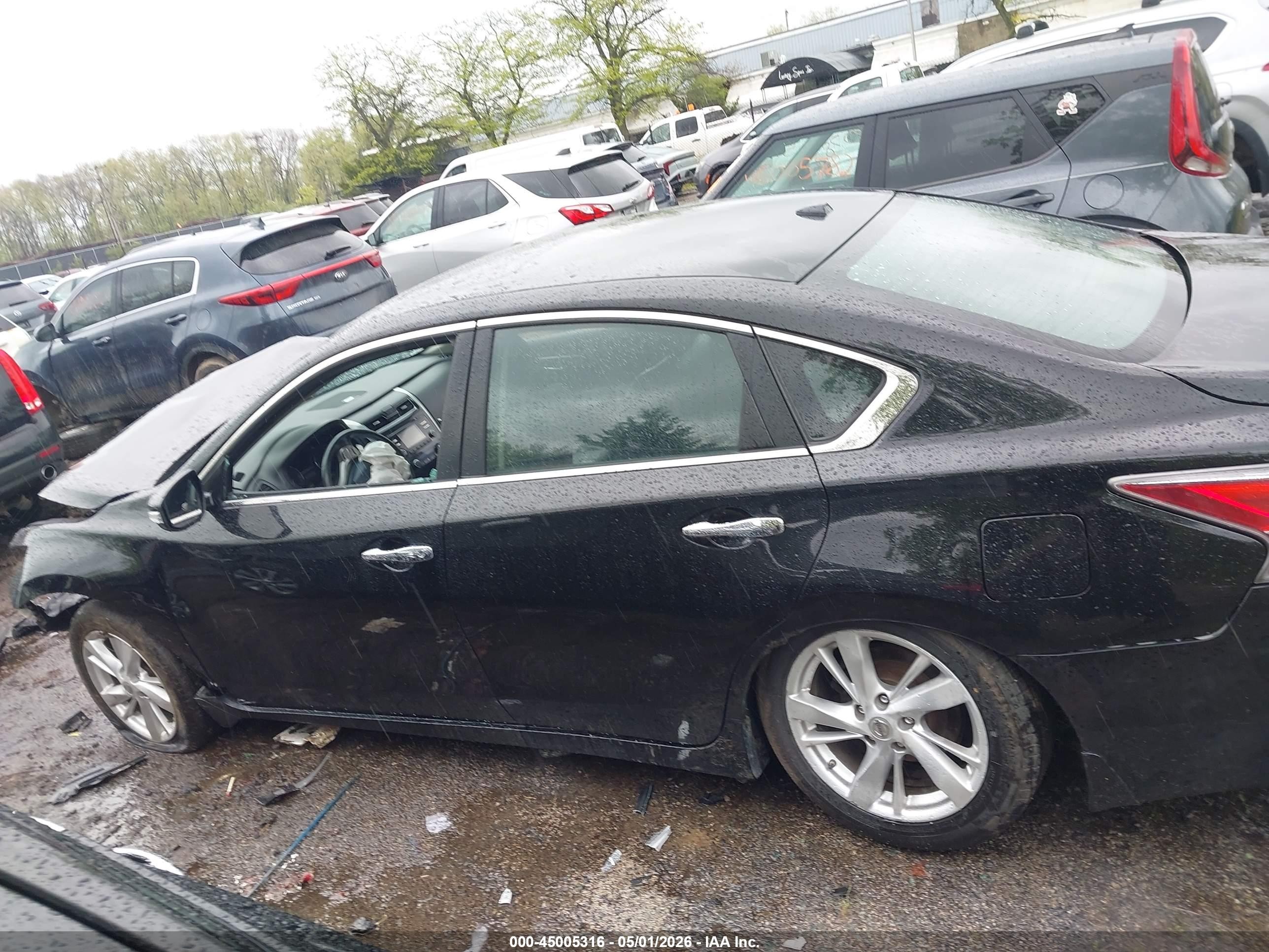 2015 Nissan Altima 2.5 Sl Black vin: 1N4AL3AP9FN359759