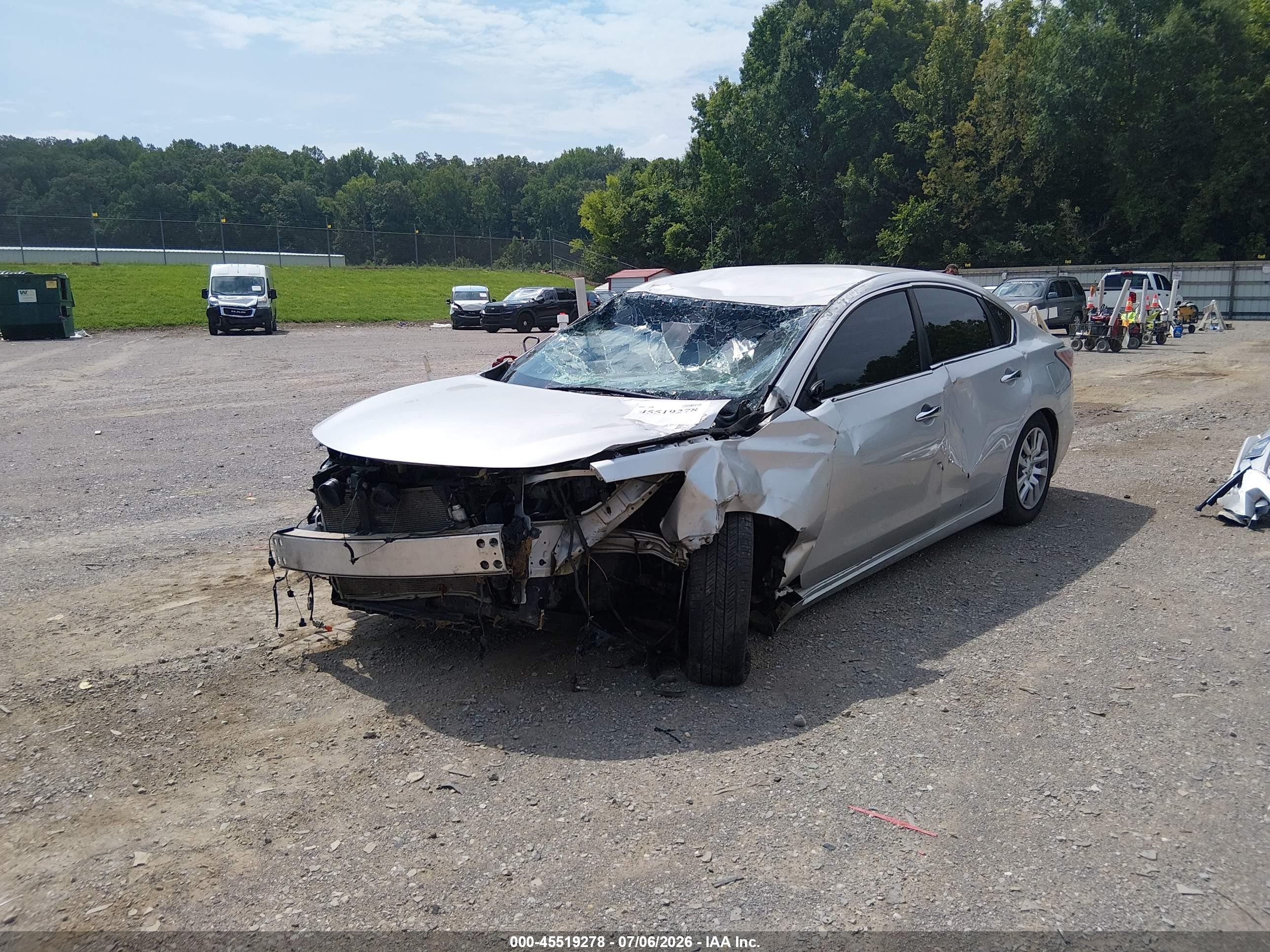 2015 Nissan Altima 2.5/2.5 S/2.5 Sl/2.5 Sv Silver vin: 1N4AL3AP9FN363570