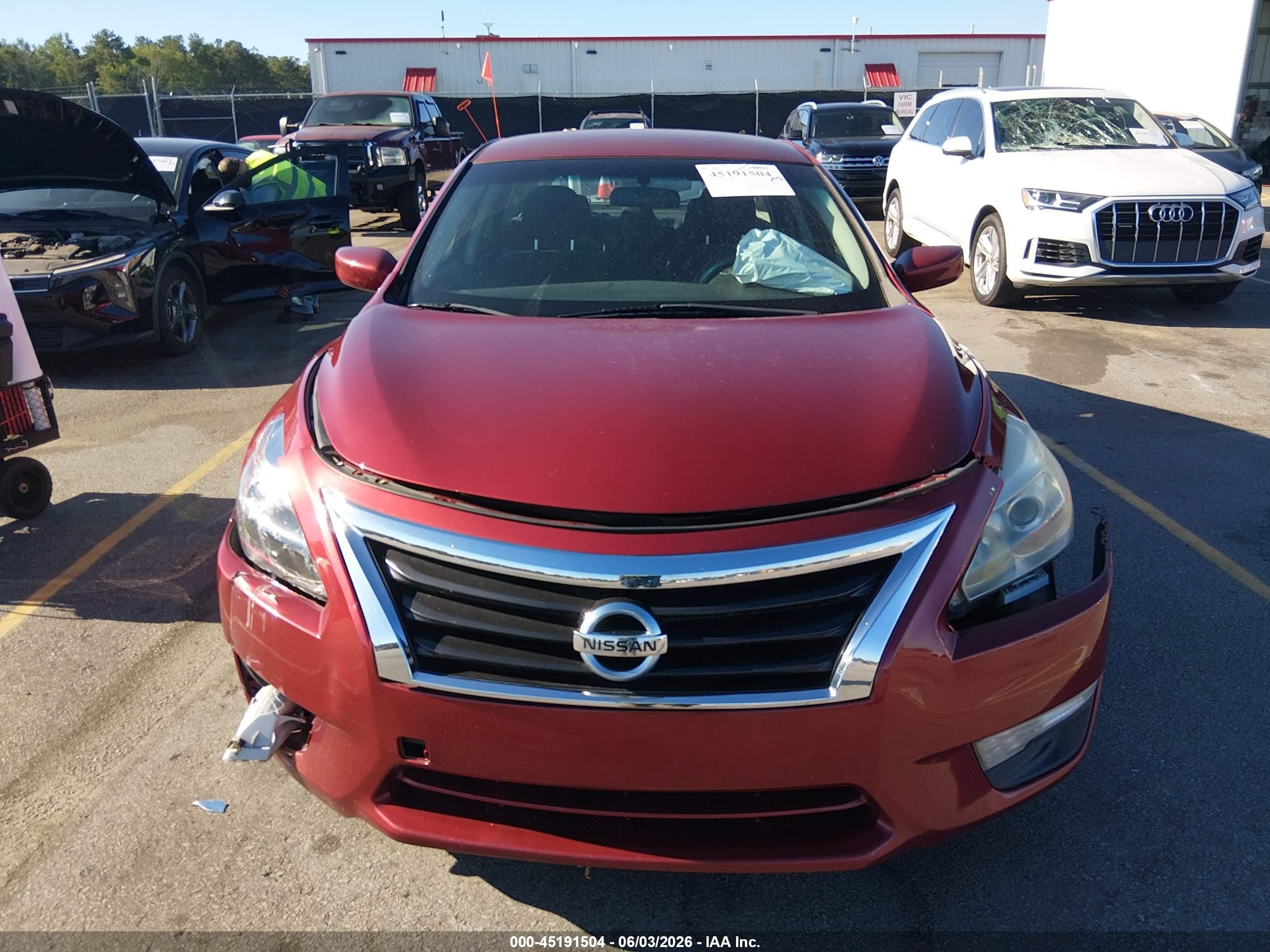 2015 Nissan Altima 2.5 S Burgundy vin: 1N4AL3AP9FN366968