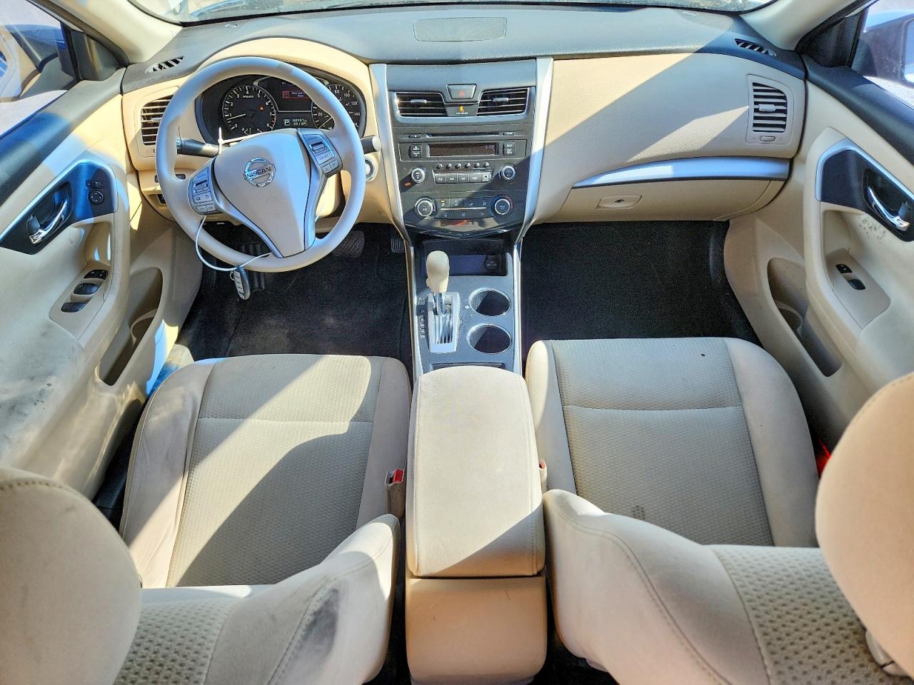 2015 Nissan Altima 2.5 S White vin: 1N4AL3AP9FN369028