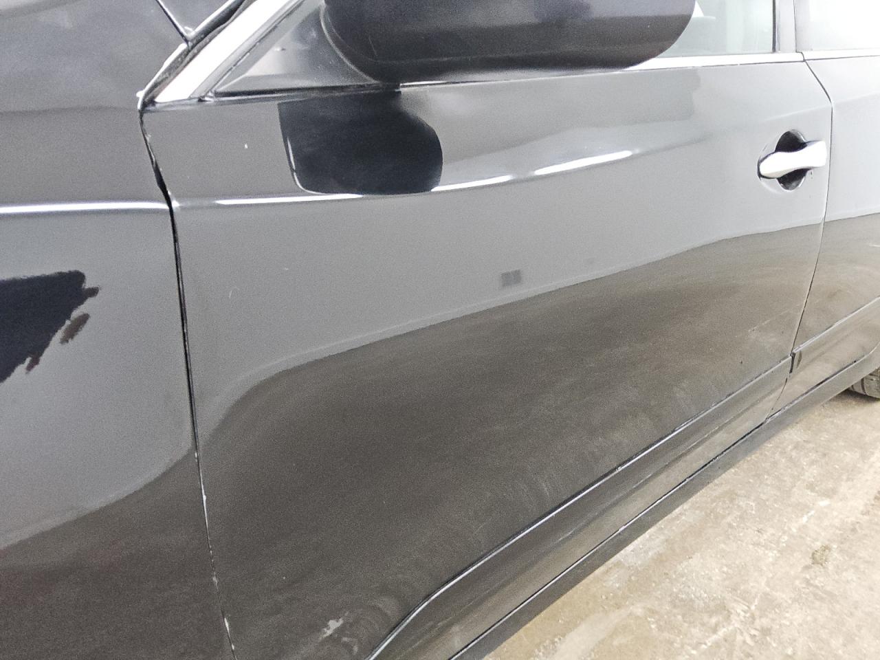 2015 Nissan Altima Black vin: 1N4AL3AP9FN369661 Damage: Left Front Door, Dent(S) W/ Paint Dmg, 7 To 8 Inches