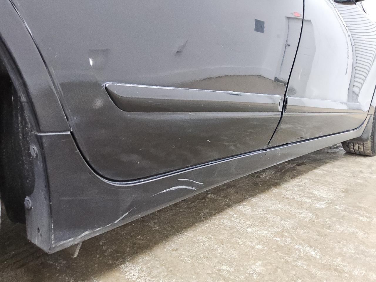 2015 Nissan Altima Black vin: 1N4AL3AP9FN369661 Damage: Right Rocker Panel, Heavy Scratch, > 12 Inches