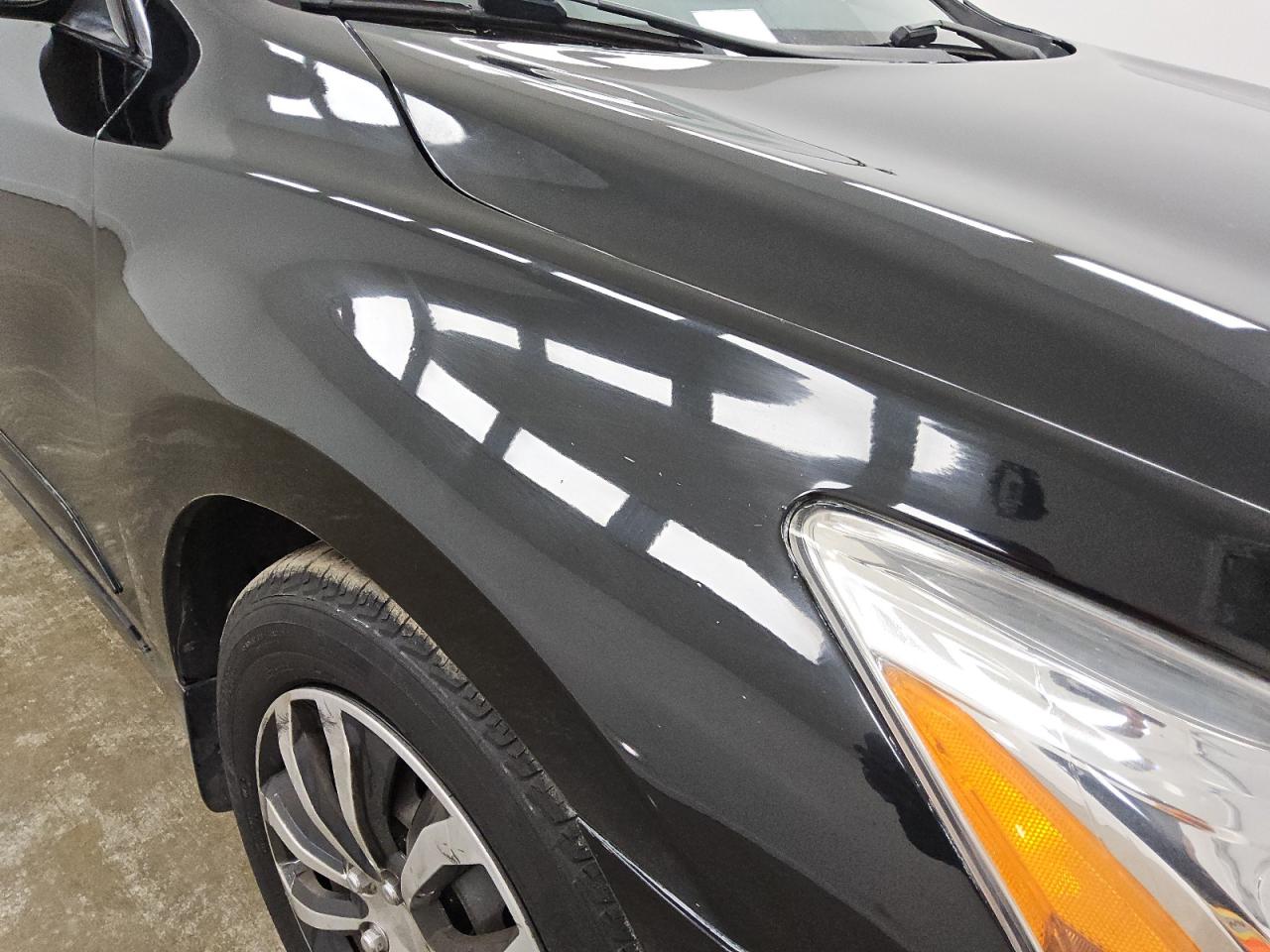 2015 Nissan Altima Black vin: 1N4AL3AP9FN369661 Damage: Right Front Fender, Heavy Scratch, 1 To 2 Inches