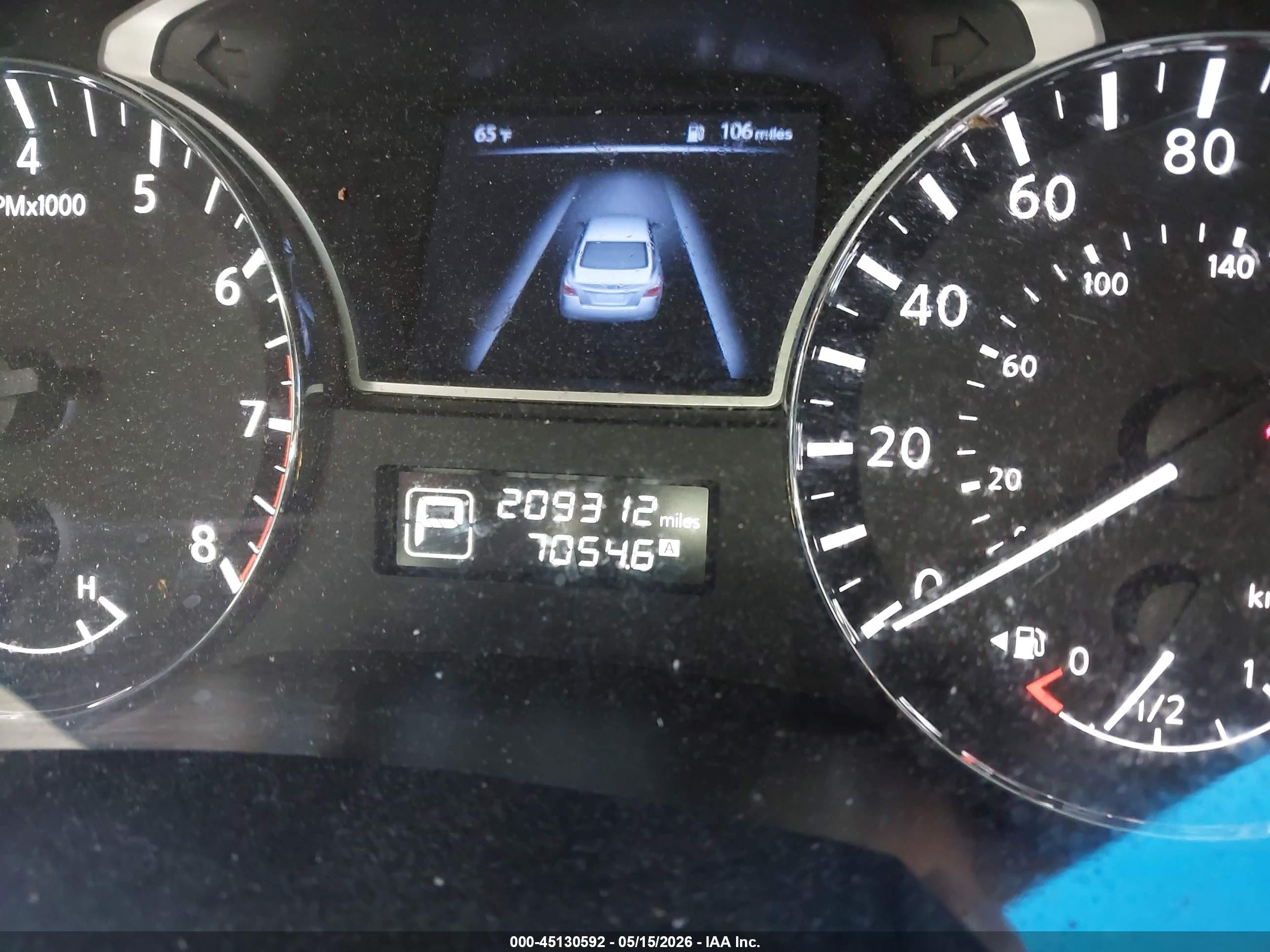 2015 Nissan Altima 2.5 S Белый vin: 1N4AL3AP9FN372589