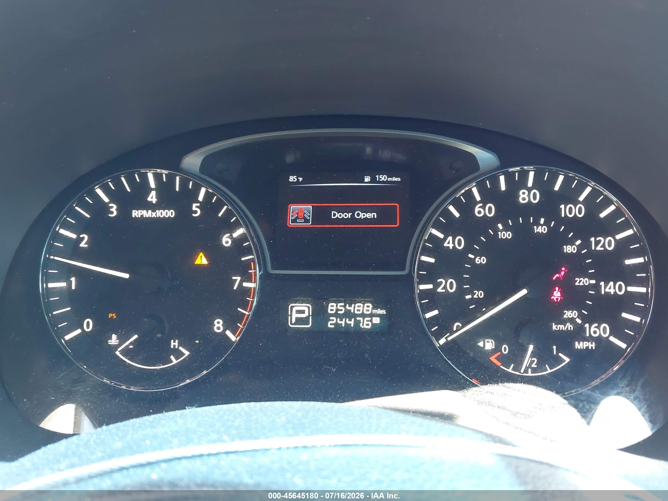 2015 Nissan Altima 2.5/2.5 S/2.5 Sl/2.5 Sv Red vin: 1N4AL3AP9FN375394