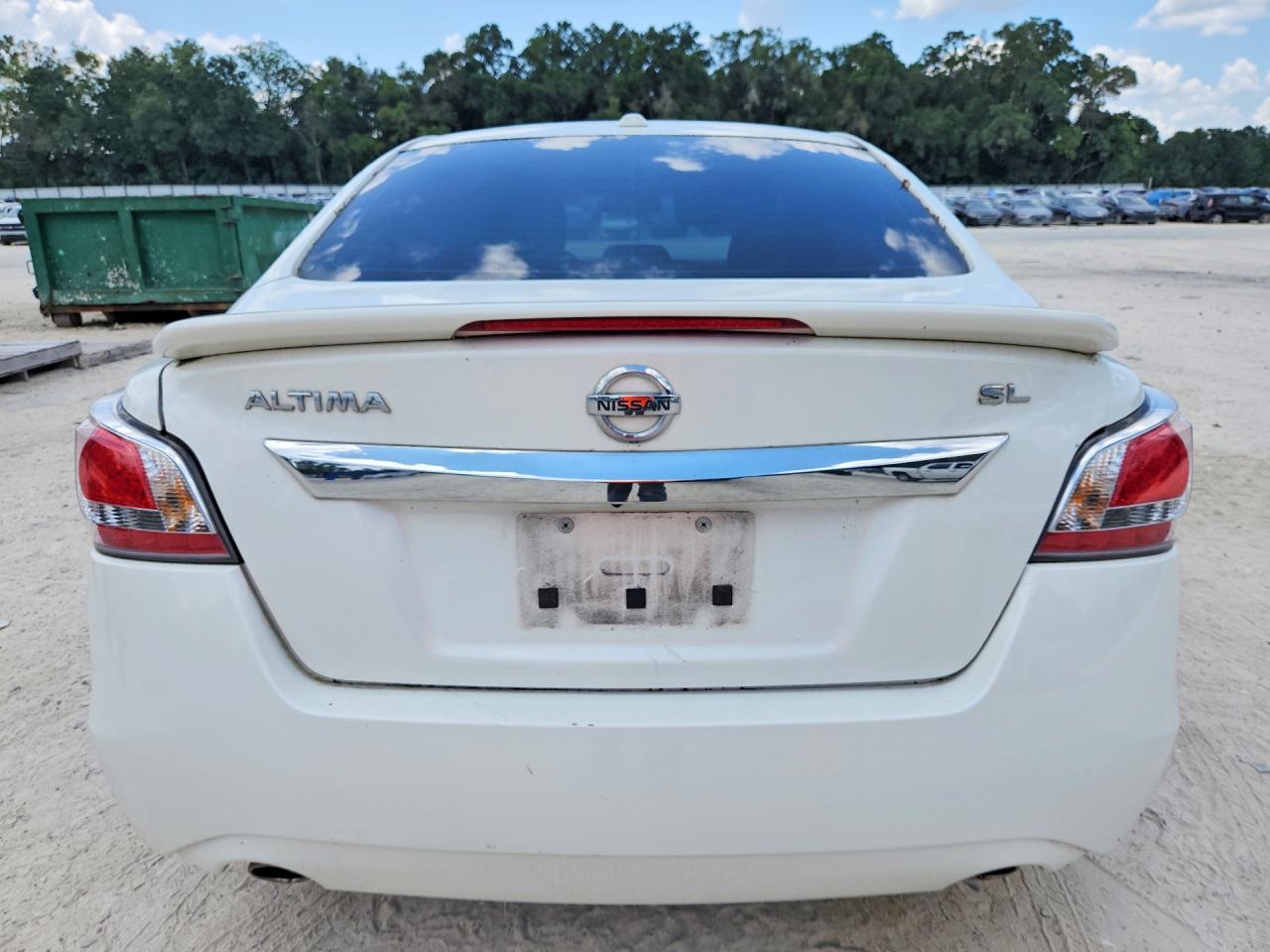 2015 Nissan Altima 2.5 Sl White vin: 1N4AL3AP9FN380658