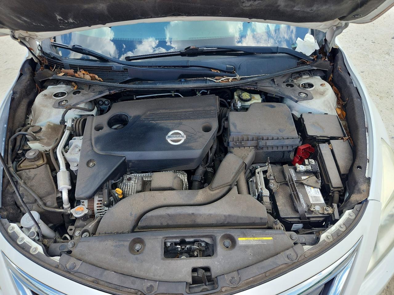 2015 Nissan Altima 2.5 Sl White vin: 1N4AL3AP9FN380658