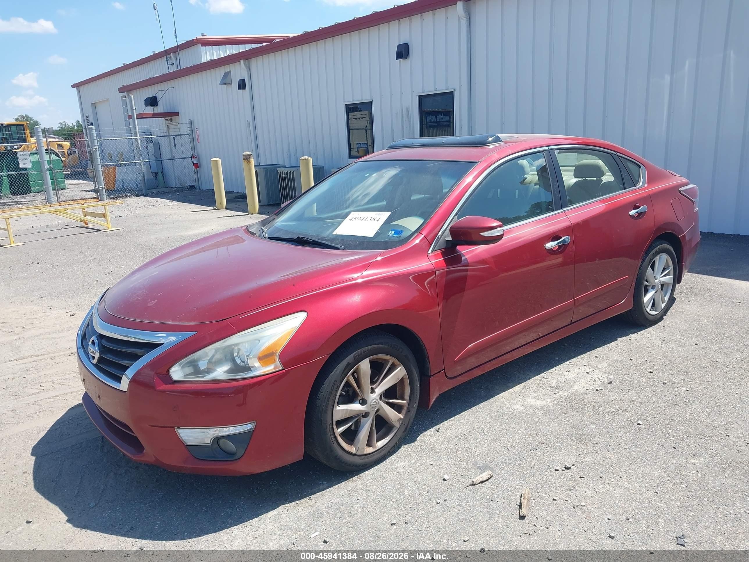 2015 Nissan Altima 2.5 Sl Red vin: 1N4AL3AP9FN381955