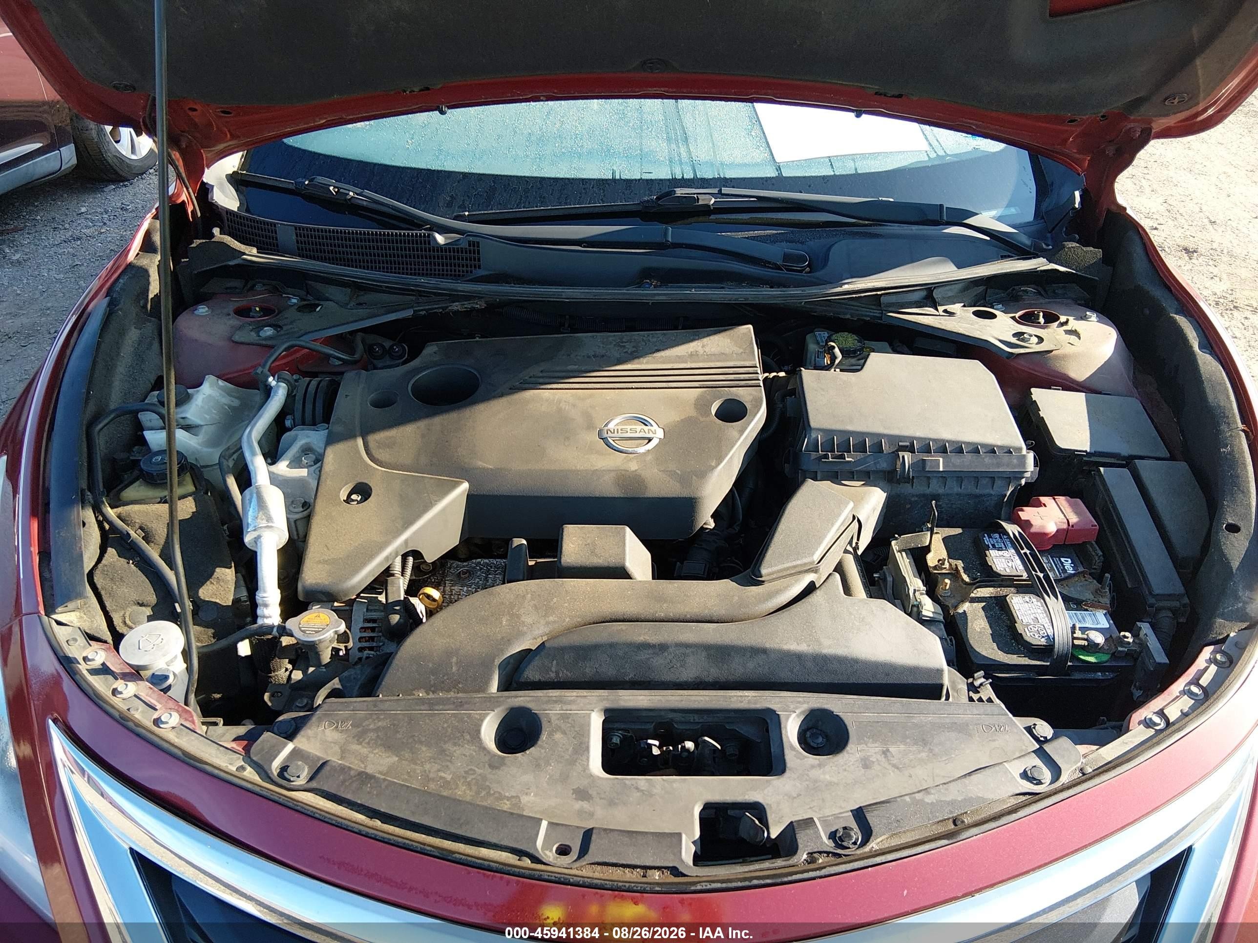 2015 Nissan Altima 2.5 Sl Red vin: 1N4AL3AP9FN381955