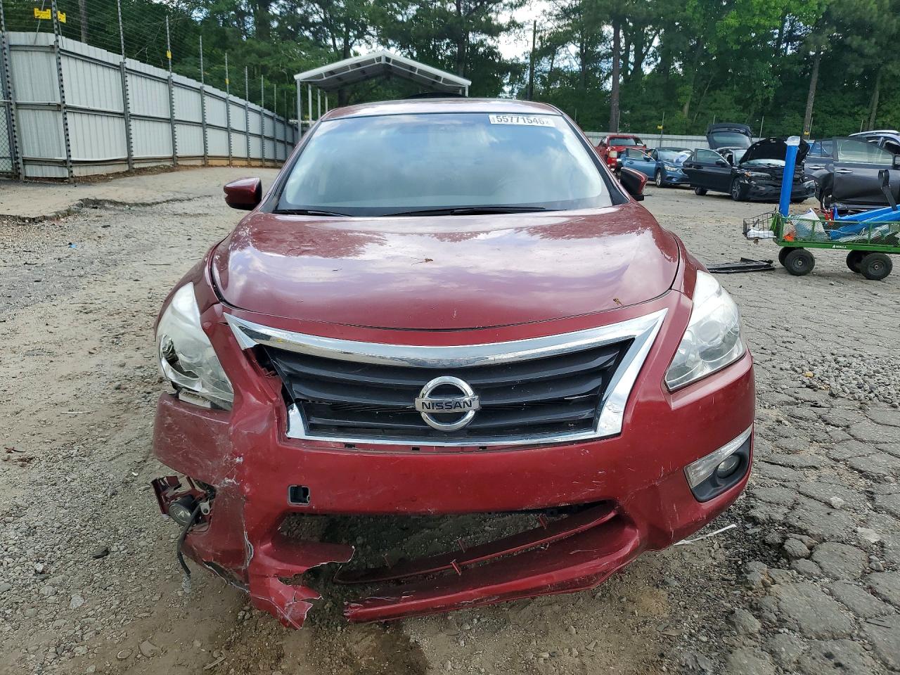 2015 Nissan Altima 2.5 Sl Красный vin: 1N4AL3AP9FN383219