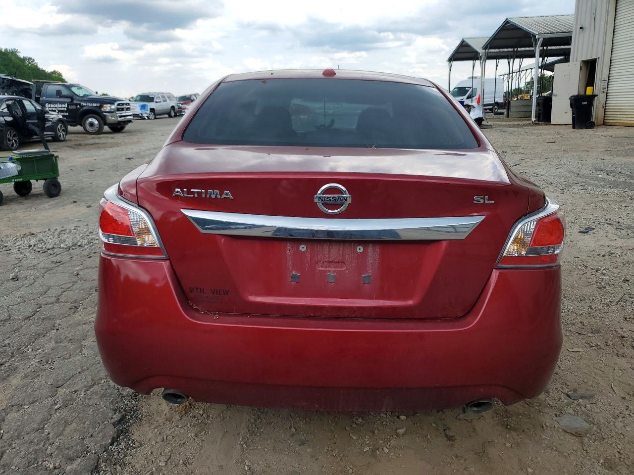 2015 Nissan Altima 2.5 Sl Красный vin: 1N4AL3AP9FN383219