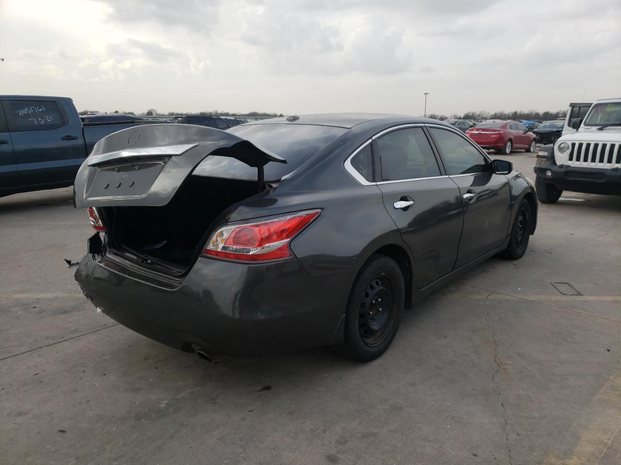 2015 Nissan Altima 2.5 Gray vin: 1N4AL3AP9FN385021