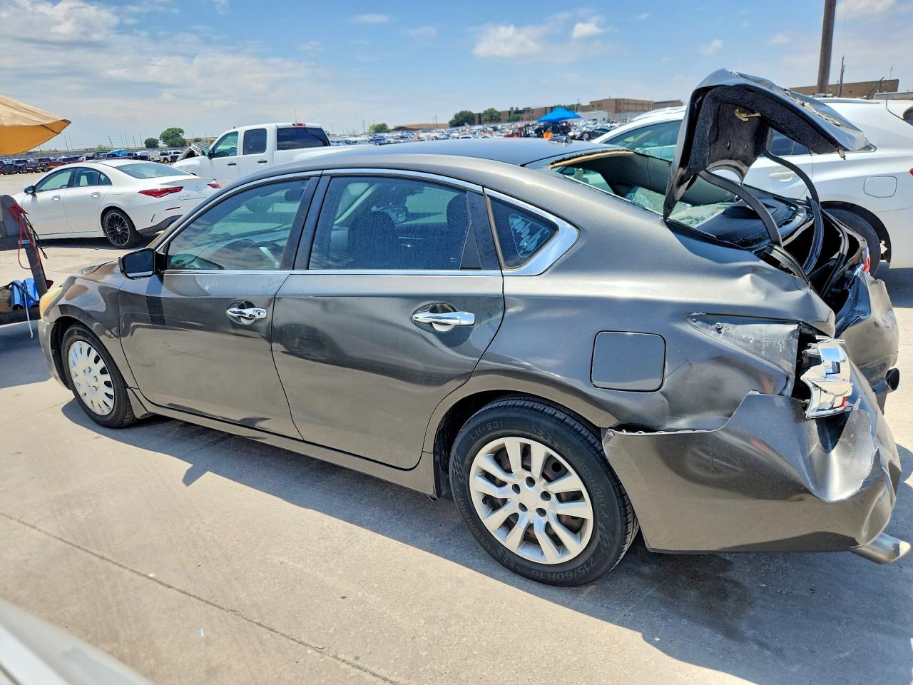 2015 Nissan Altima 2.5 S Gray vin: 1N4AL3AP9FN385021