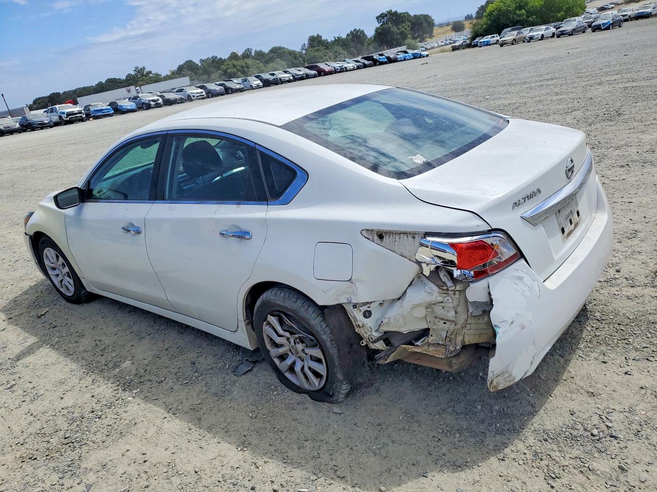 2015 Nissan Altima 2.5 S White vin: 1N4AL3AP9FN398934
