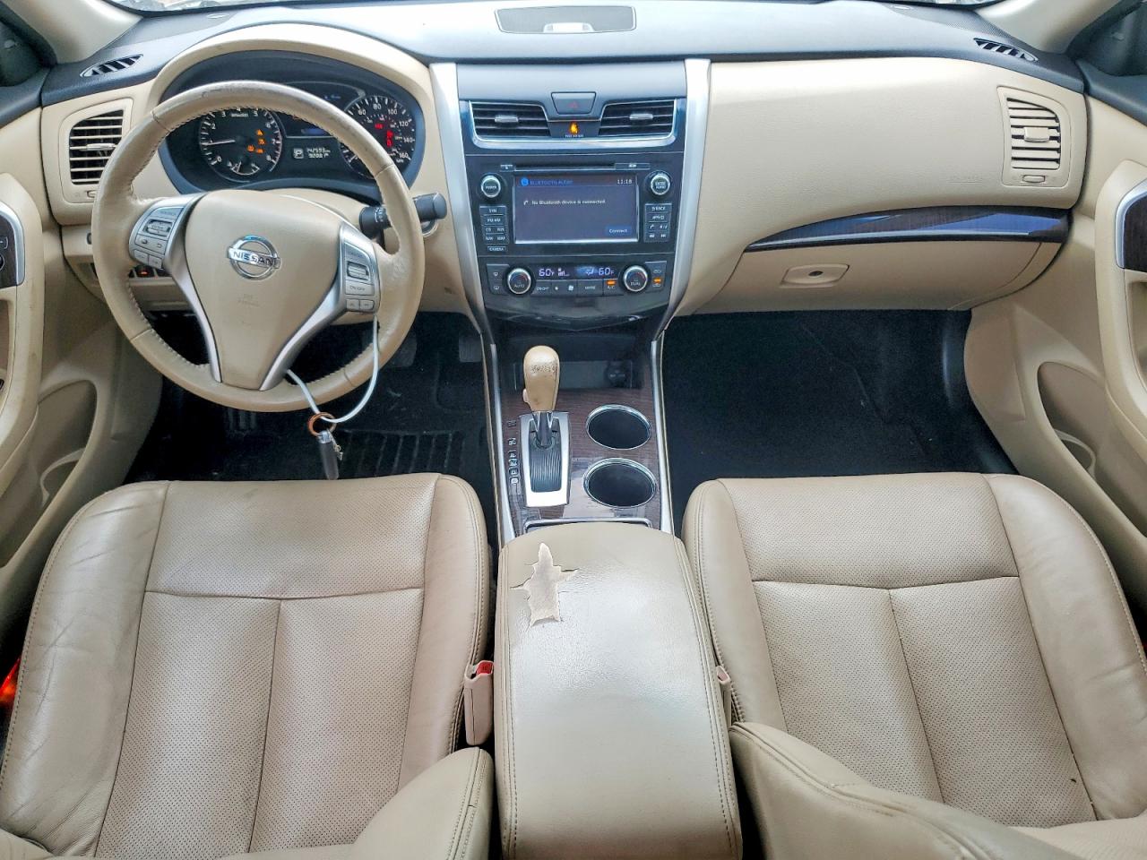 2015 Nissan Altima 2.5 Sl White vin: 1N4AL3AP9FN404263