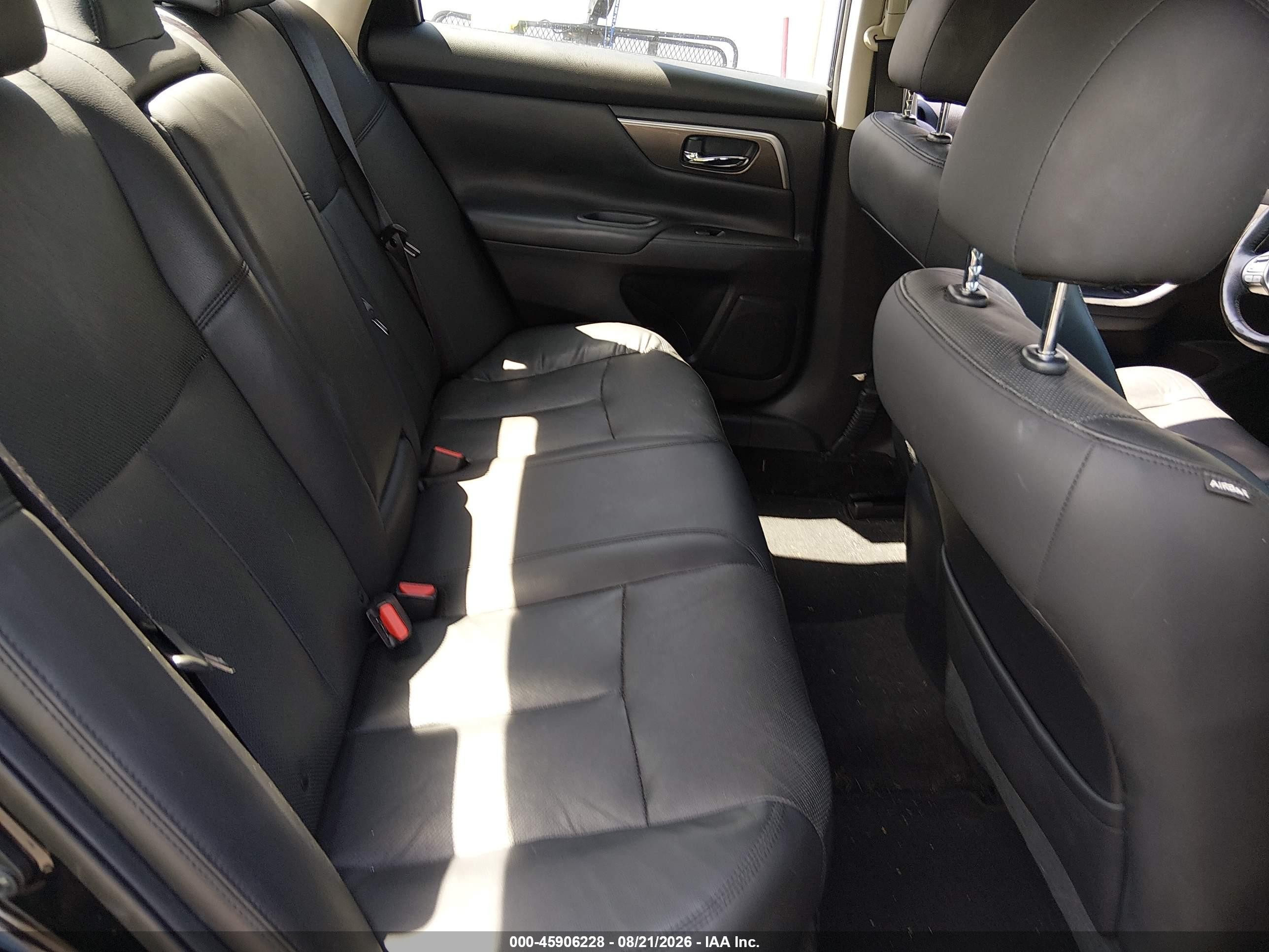 2015 Nissan Altima 2.5 Sl Black vin: 1N4AL3AP9FN404683