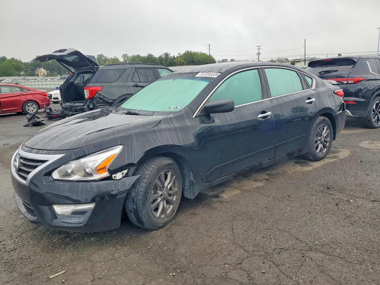 2015 Nissan Altima 2.5 S Черный vin: 1N4AL3AP9FN405543