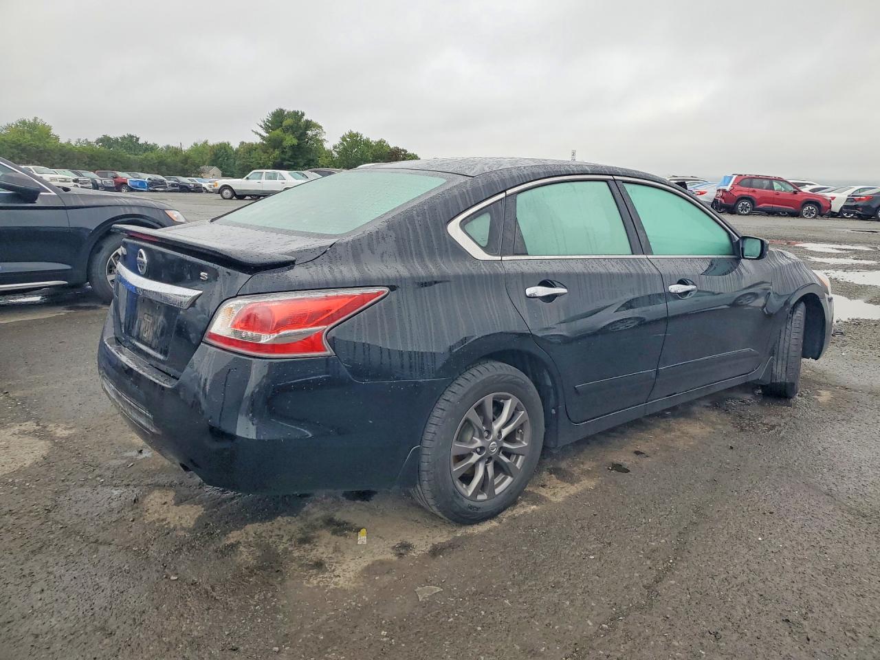 2015 Nissan Altima 2.5 S Black vin: 1N4AL3AP9FN405543