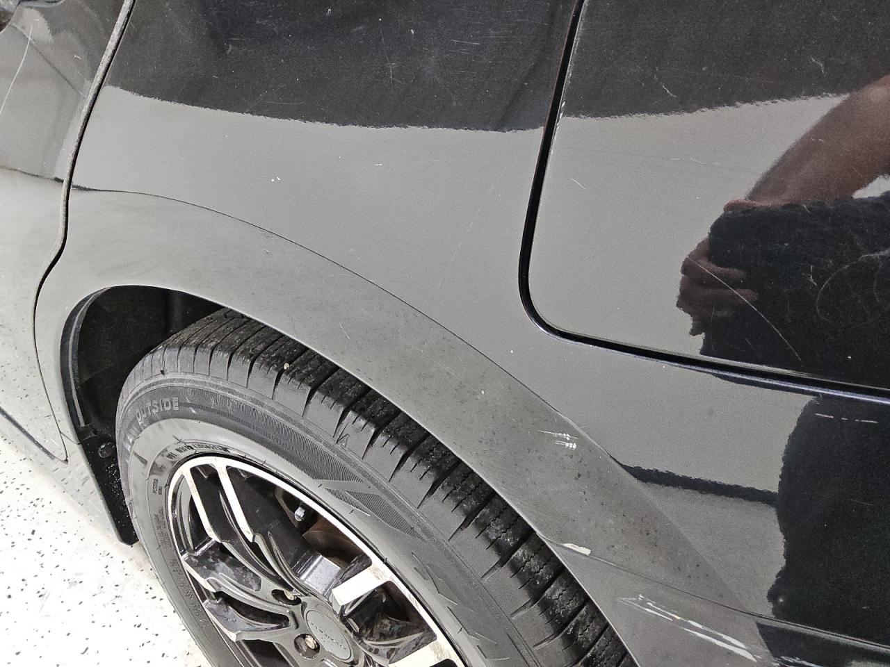 2015 Nissan Altima 2.5 S Black vin: 1N4AL3AP9FN406160 Damage: Left Qtr Panel, Chipped, 4